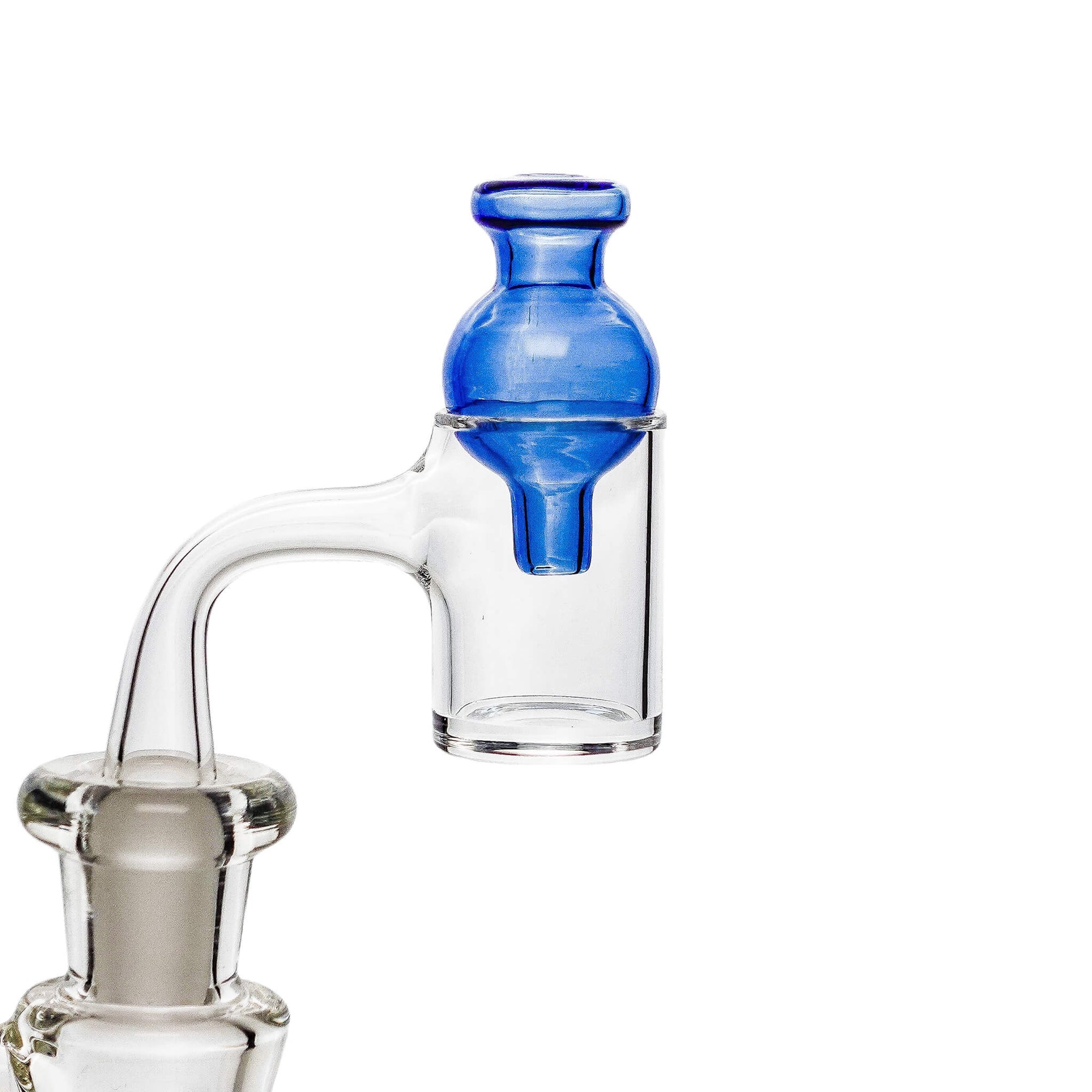 Directional Bubble Cap | Blue Profile View | Dabbing Warehouse