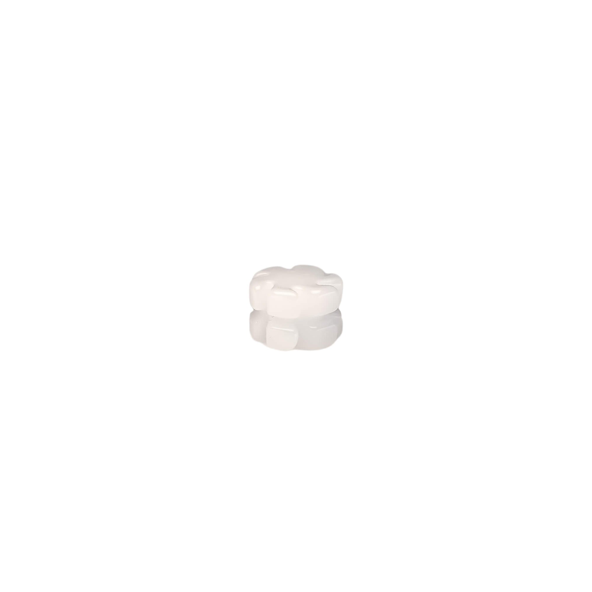 Opaque Quartz Gear Insert | Quartz Banger Insert | In Banger Profile View | DW