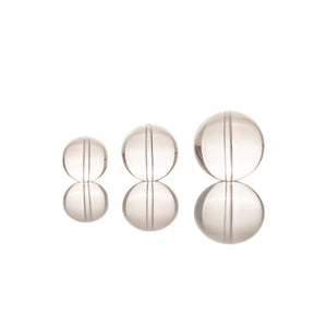 Clear Directional Marbles | Three-Pack All Sizes | Dabbing Warehouse