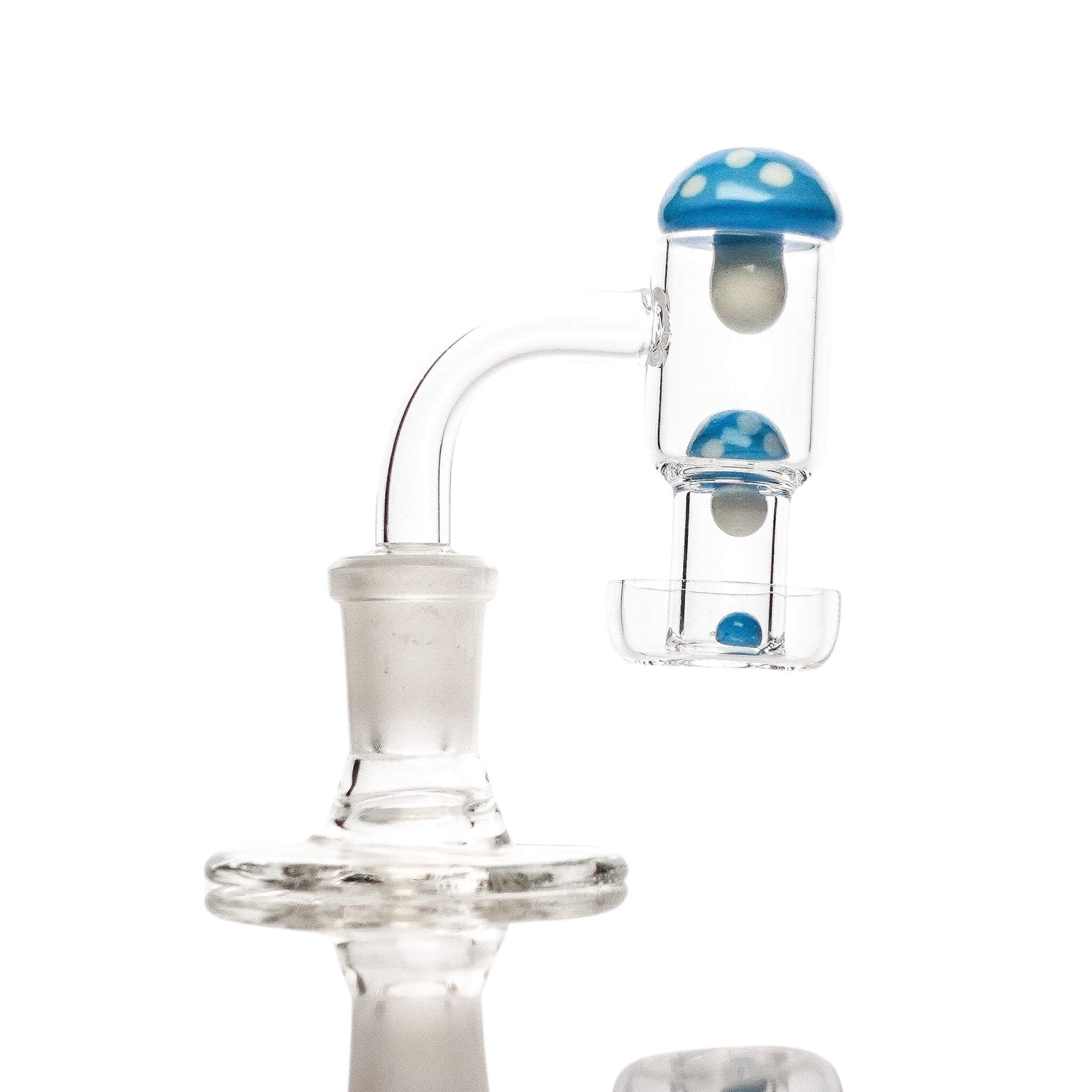 Mushroom Terp Slurper Set | Blue In Banger View | Dabbing Warehouse