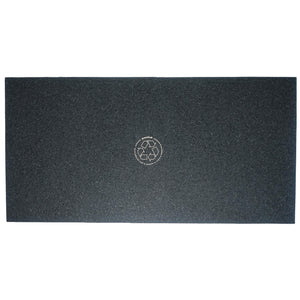 HASH Logo Mood Slab Dab Station Mat | Rear View | DW