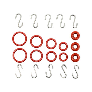 Coil Heater Clip Kit | Parts Top Down View | Dabbing Warehouse
