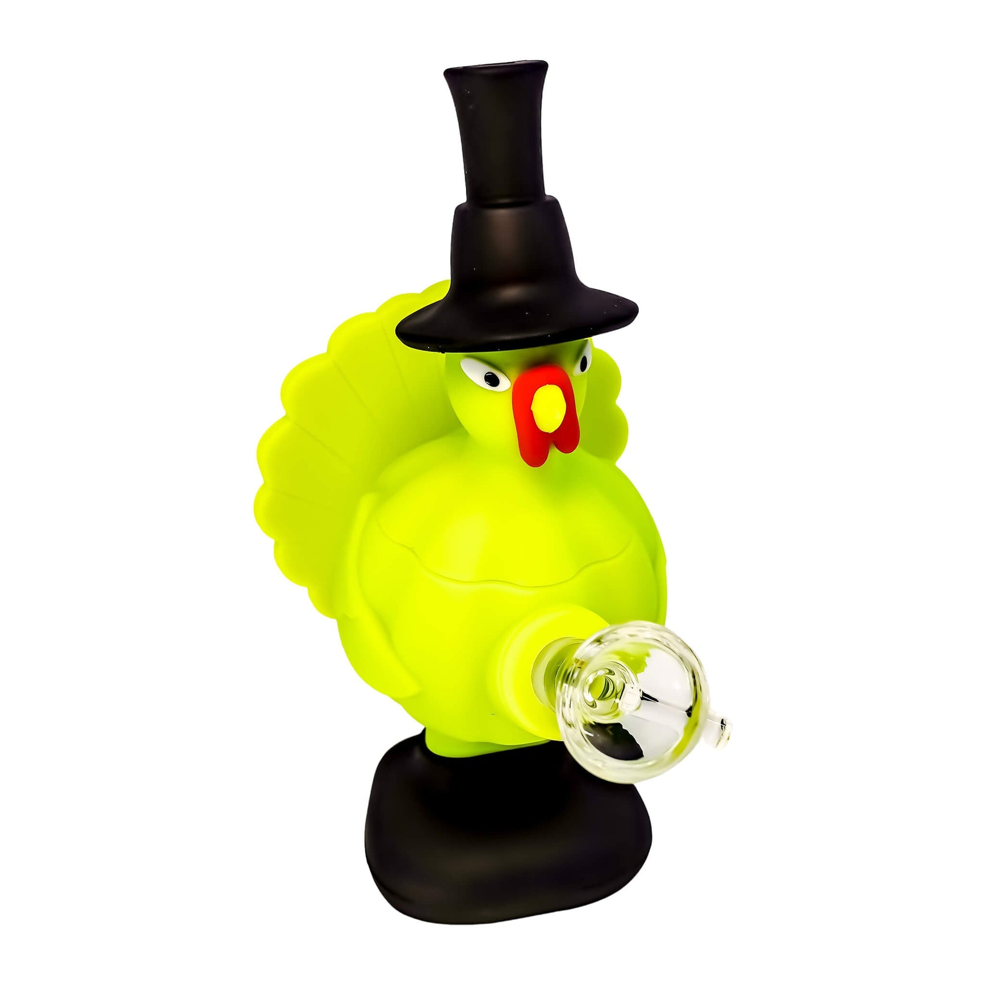 Pilgrim Turkey Silicone Bong | Angled Left Profile View | the dabbing specialists