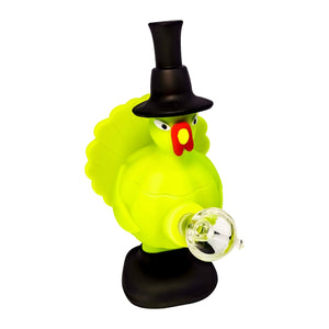 Pilgrim Turkey Silicone Bong | Angled Left Profile View | the dabbing specialists