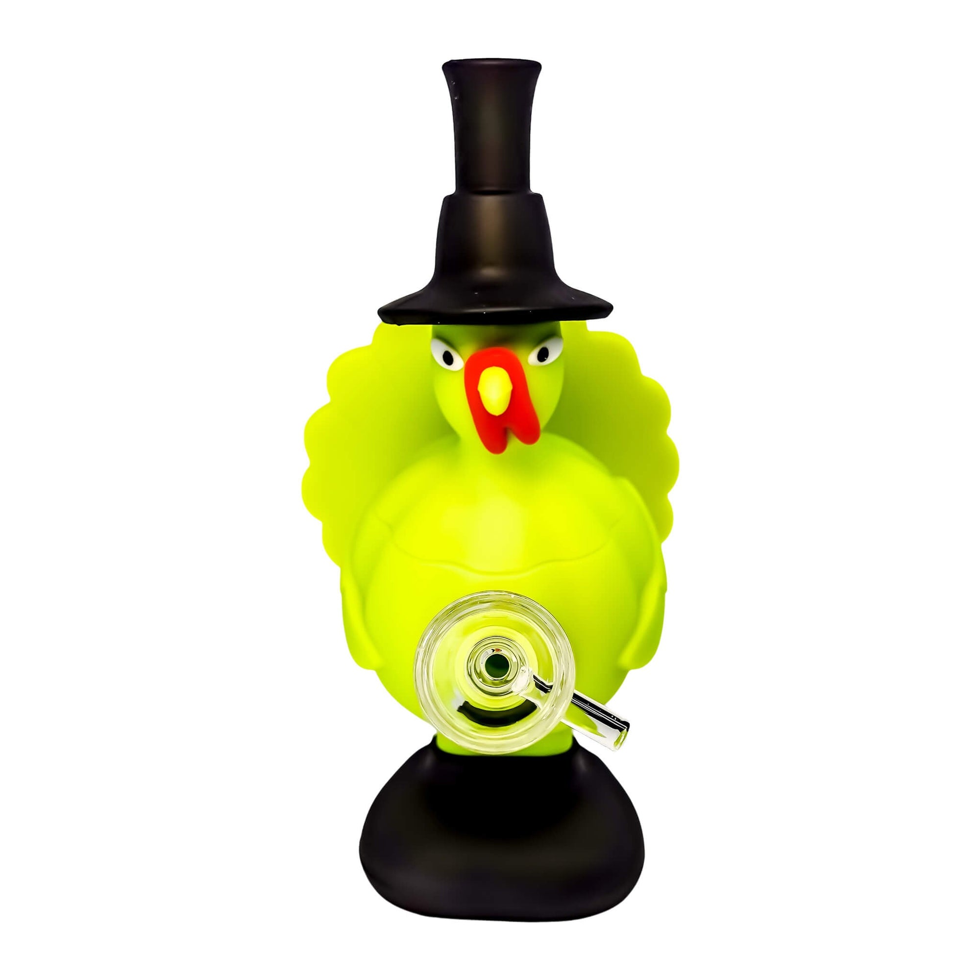 Pilgrim Turkey Silicone Bong | Angled Left Profile View | the dabbing specialists