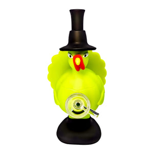 Pilgrim Turkey Silicone Bong | Straight On Profile View | the dabbing specialists