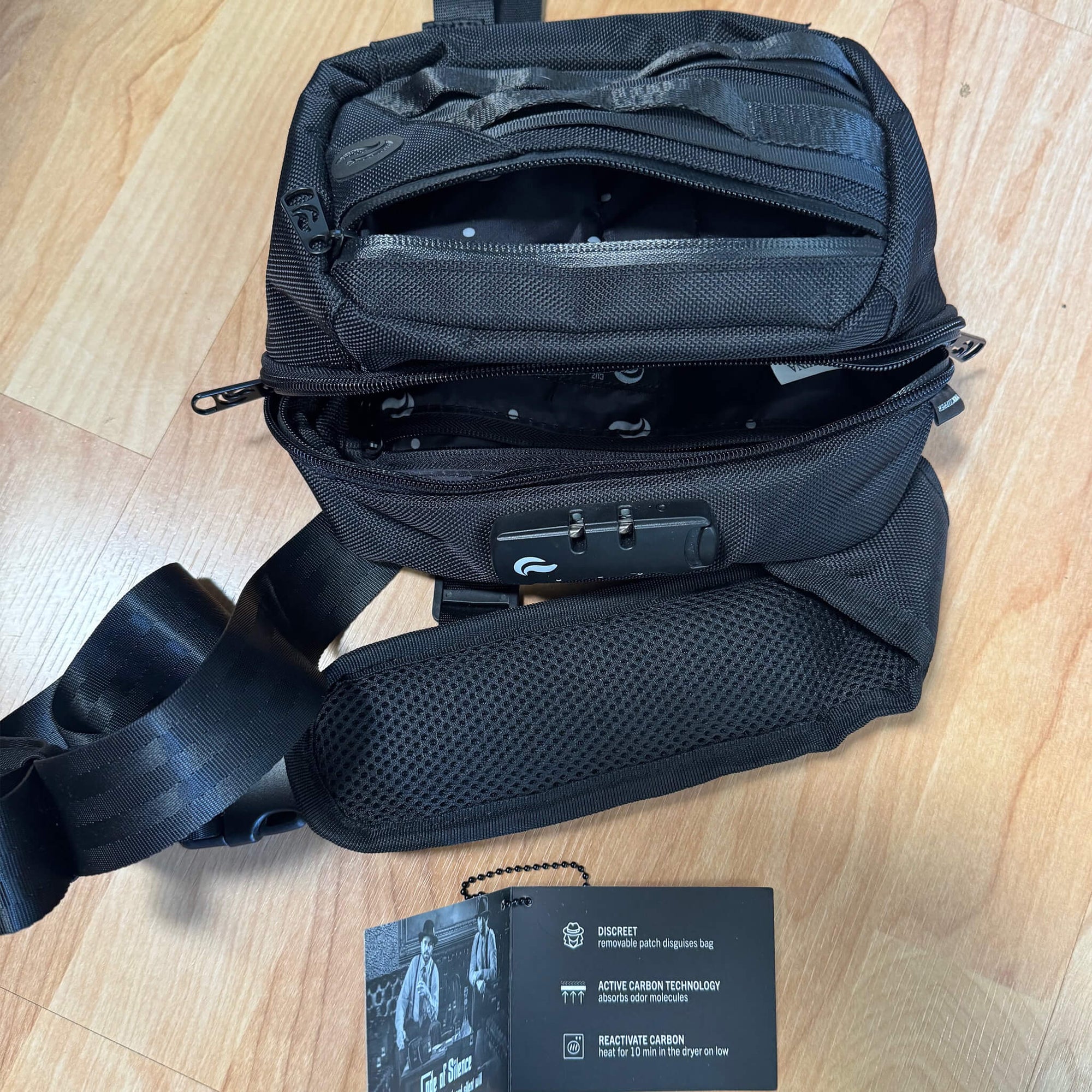 SMELL PROOF WAIST BAG | Dabbing Warehouse