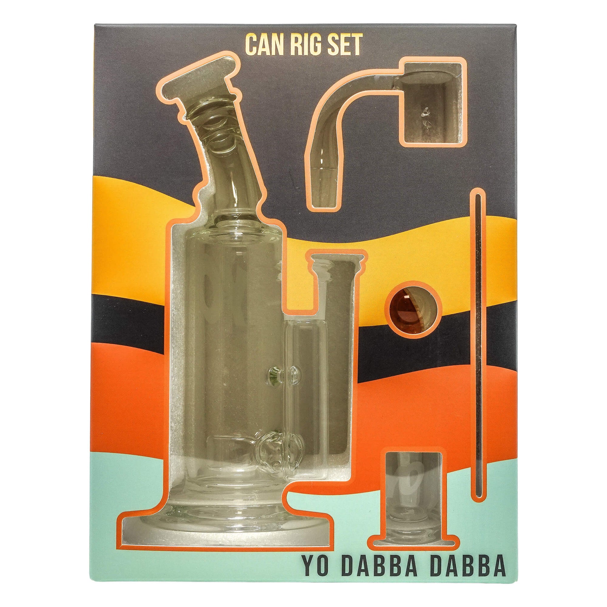 Yo Dab Rig Sets | Can Style Set Box Front View | Dabbing Warehouse