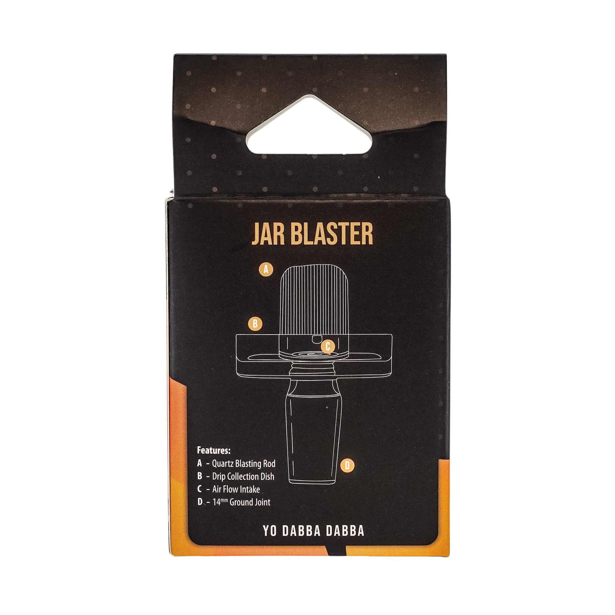 Jar Blaster Banger | Box Rear View | Dabbing Warehouse