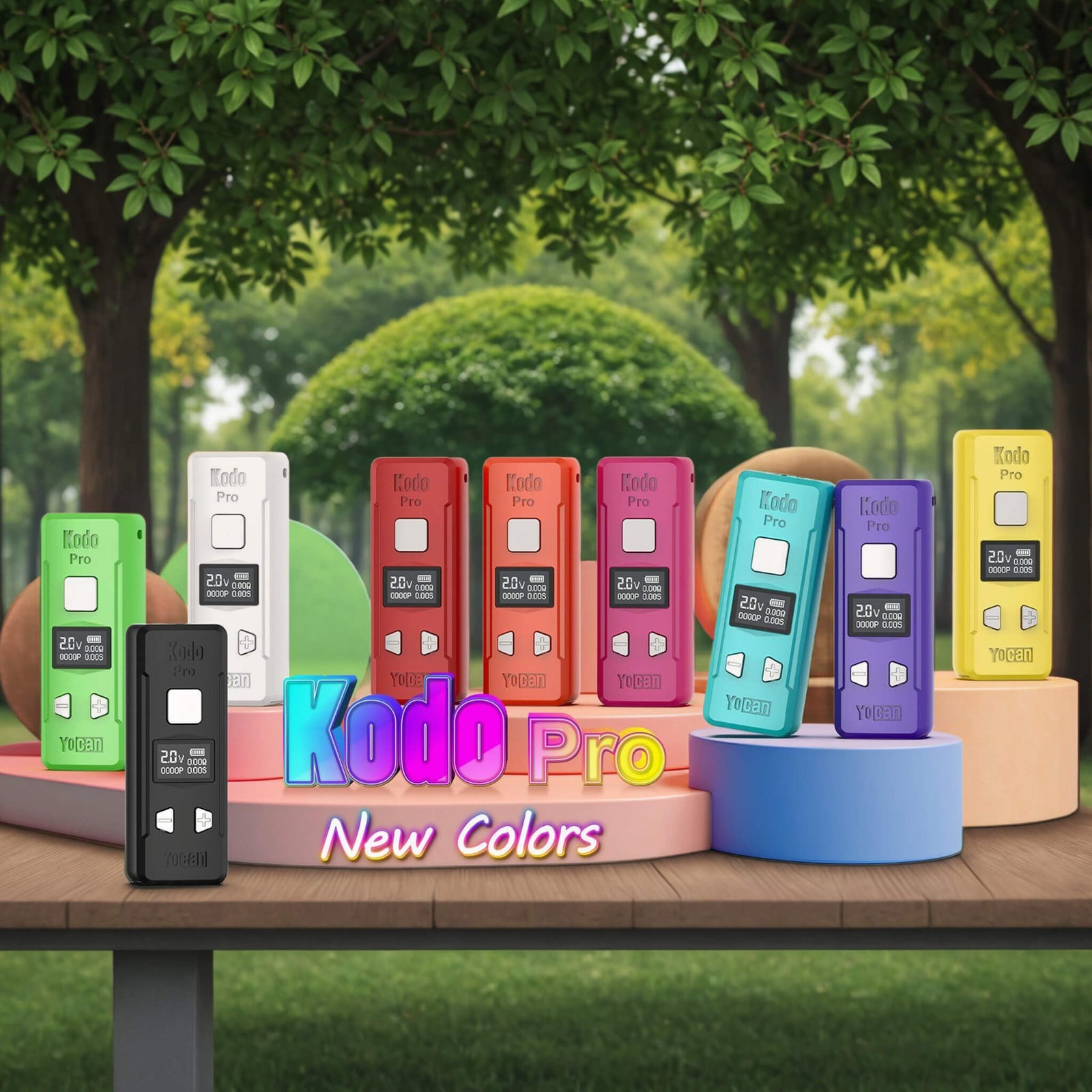 Yocan Kodo Pro 510 Thread Battery | New Color Variations Image | DW