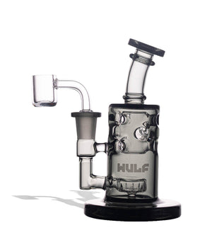 Wulf Mods Shift 14mm Dab Rig with Quartz Banger | Smoke Color | DW