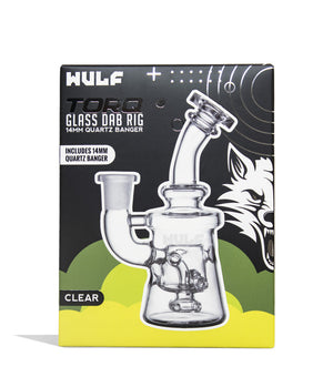 Wulf Mods Torq 14mm Dab Rig with Quartz Banger | In Box Clear View | DW