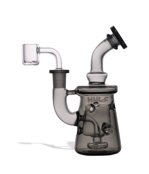 Wulf Mods Torq 14mm Dab Rig with Quartz Banger | Smoke View | DW