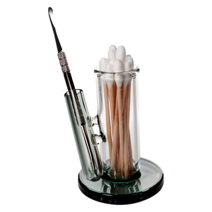 Dab Tool Stand | Grey Tool With Swabs View | Dabbing Warehouse