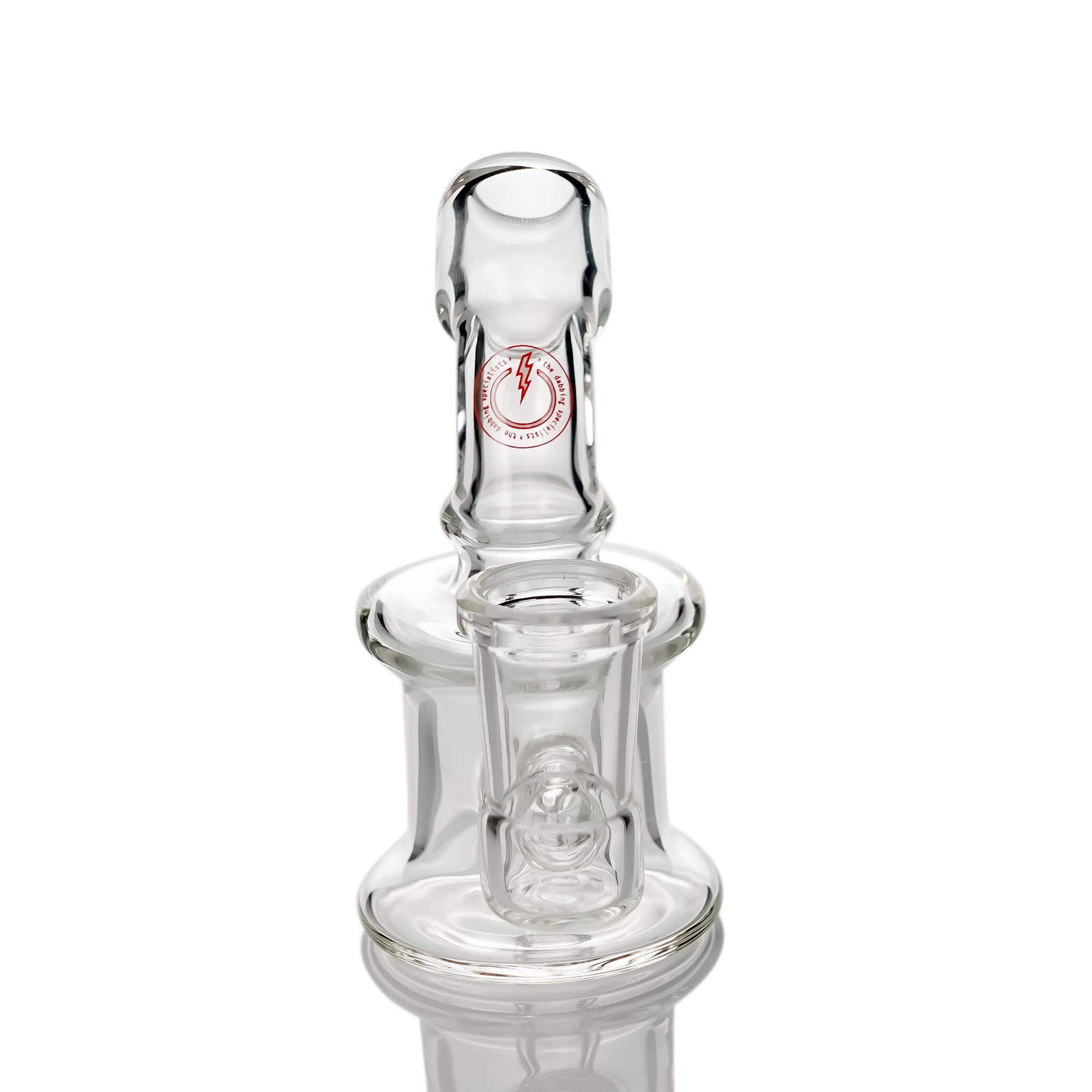 Tiny Hand Dab Rig | With TDS Logo Front View | Dabbing Warehouse