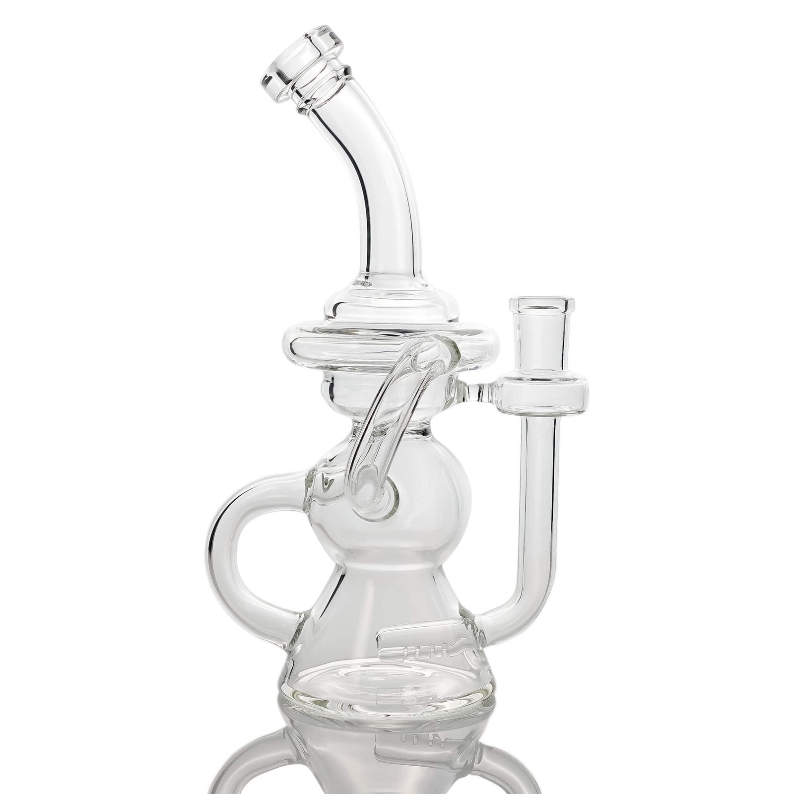 Vornadic Klein Recycler Dab Rig | Profile View Uptake Side | Dabbing Warehouse
