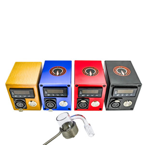 25mm Deluxe Enail Kit (Case) | All Four Enail Controllers View | Dabbing Warehouse