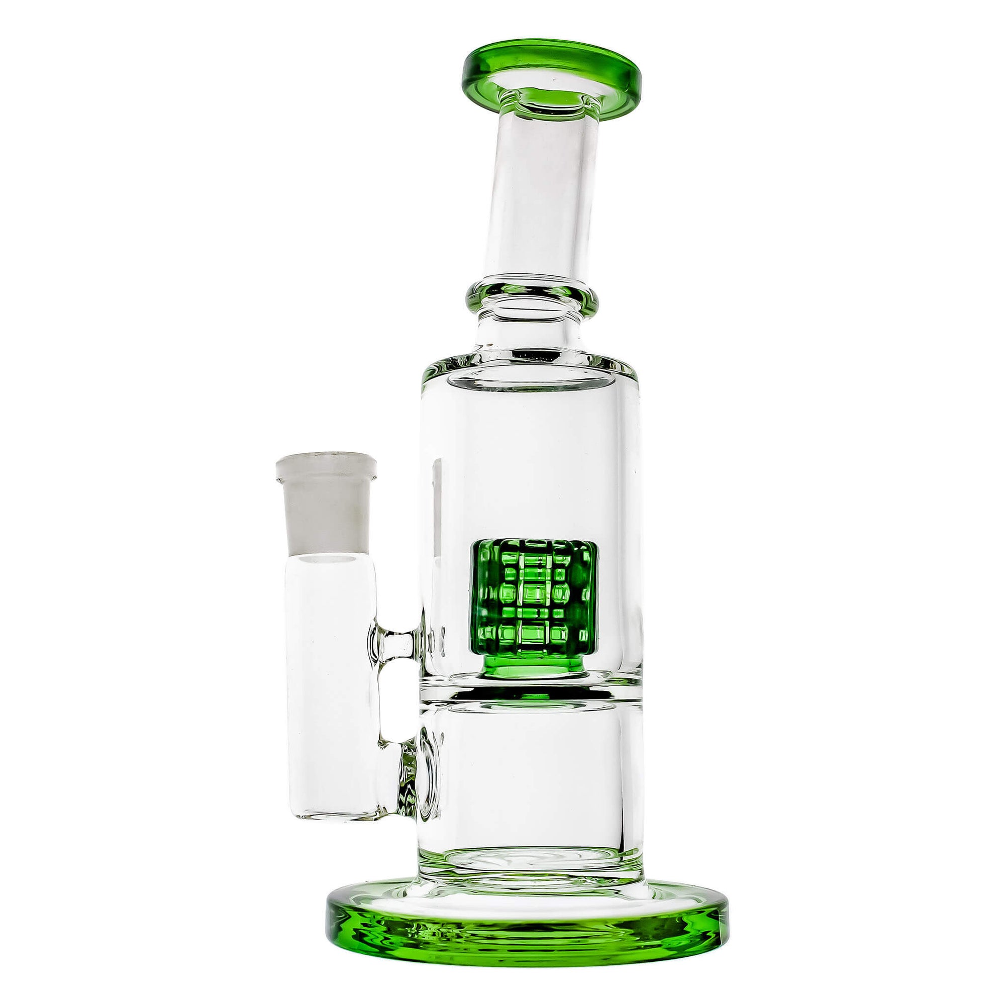 Happy Slapper Micro Dab Rig | Green Color Variation View | the dabbing specialists