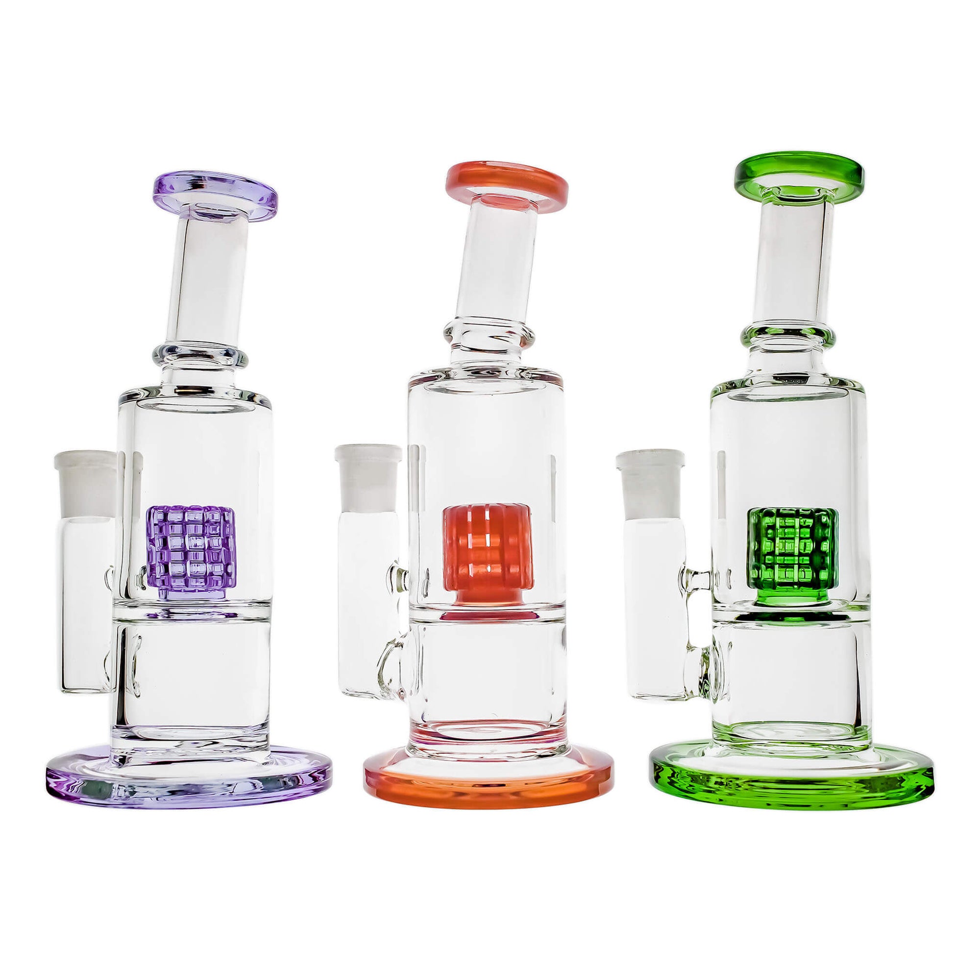 Happy Slapper Micro Dab Rig | Three Color Variation View | the dabbing specialists