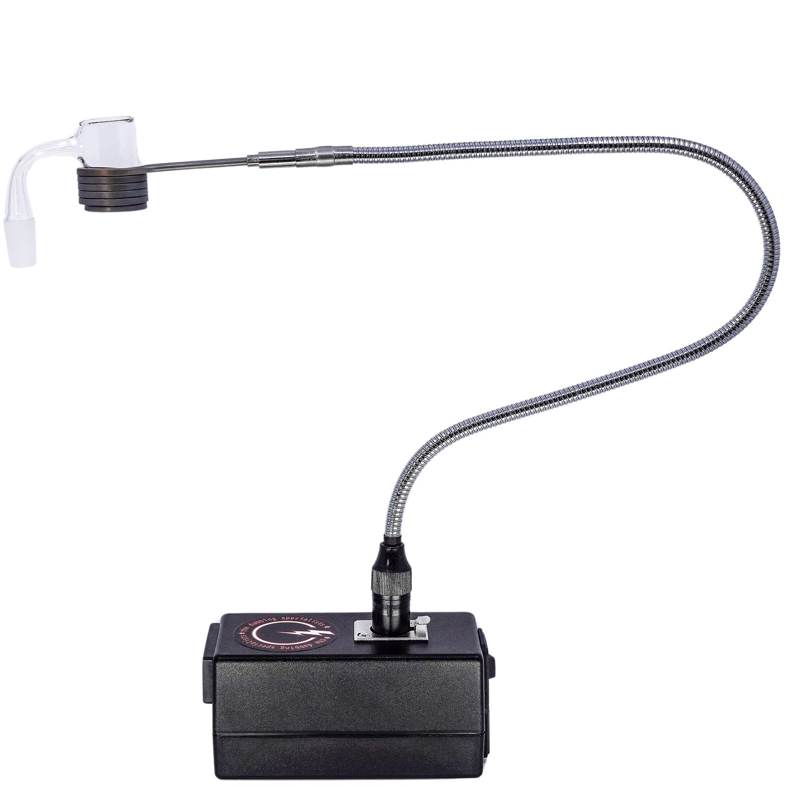 Arty Coil Heating Station | 25mm Banger In Use View | Dabbing Warehouse