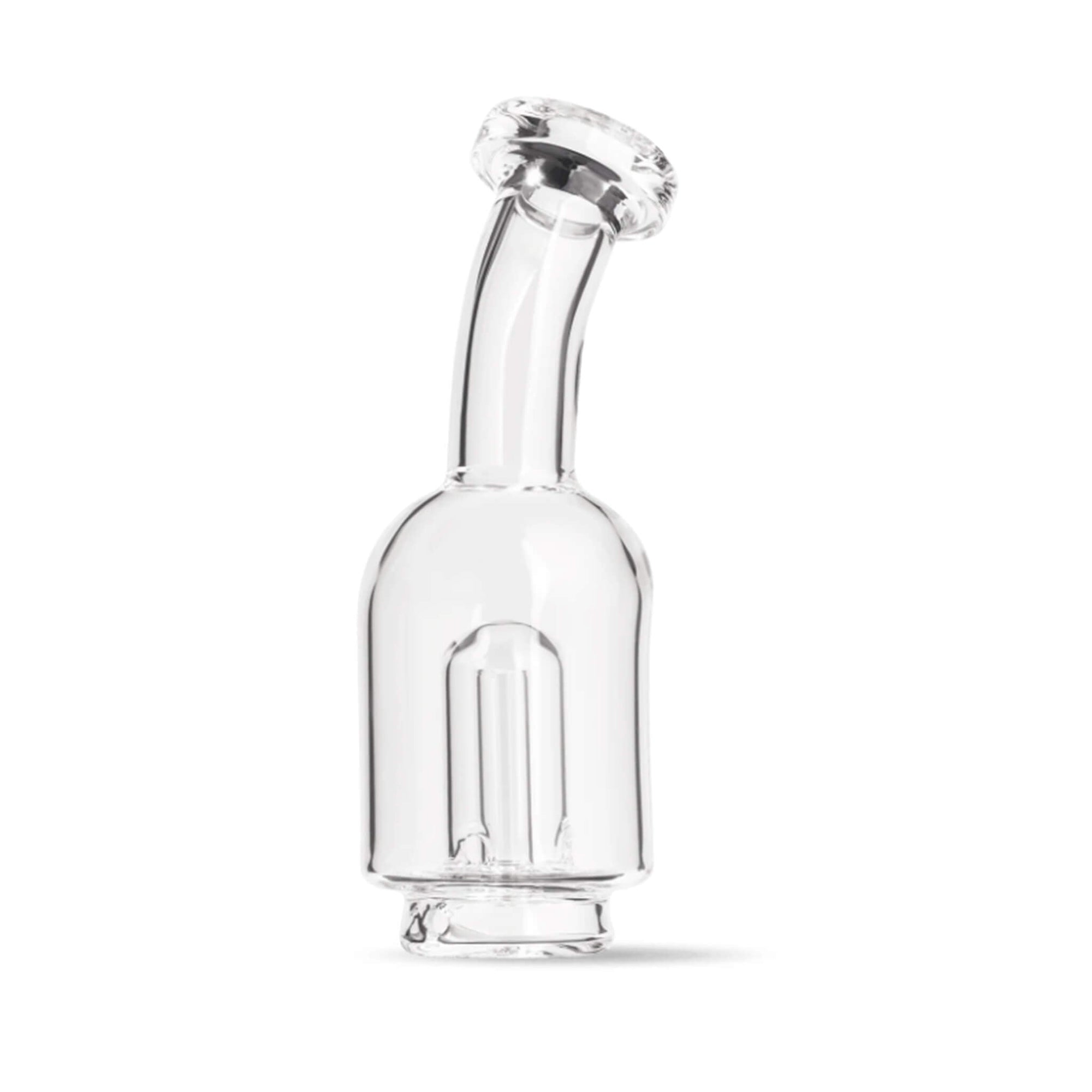 DUO Bent Neck Mouthpiece | Angled Profile View | Dabbing Warehouse