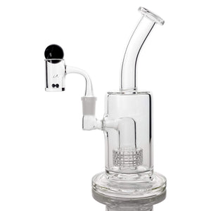 Clear Commander Auto-Spinning Dab Kit | SiC Kit Profile View | Dabbing Warehouse