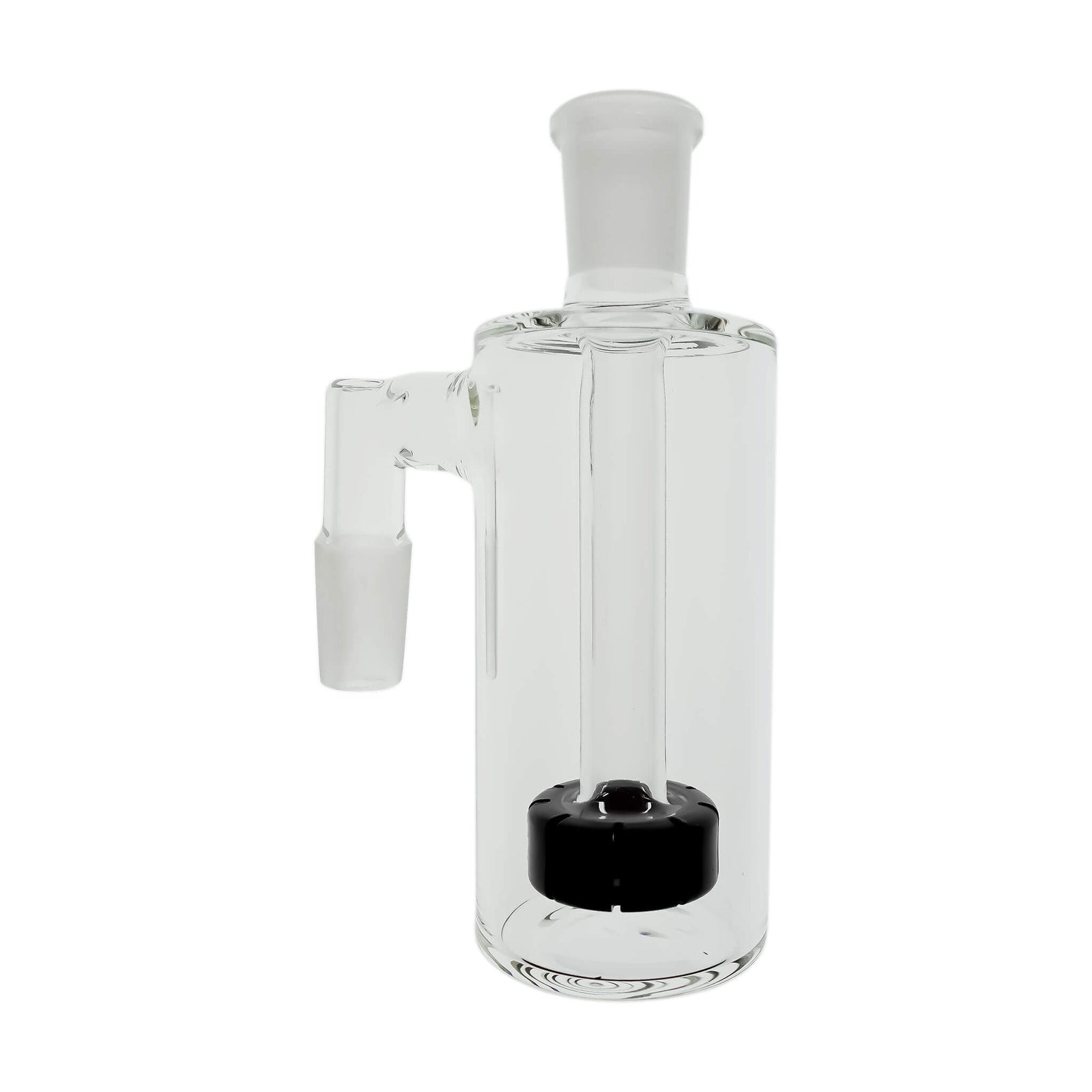 Circ Perc Ash Catcher | Blue Profile View | Dabbing Warehouse