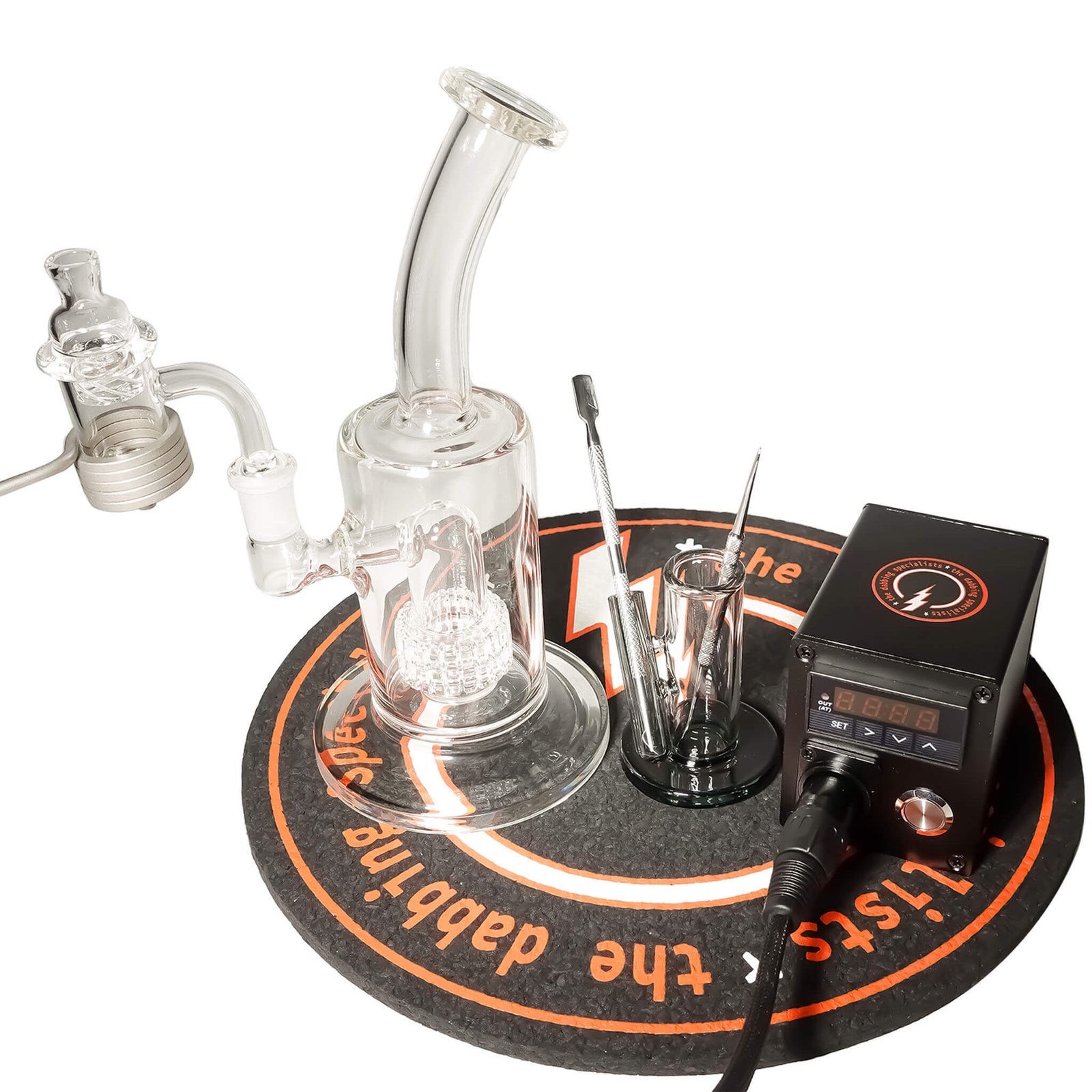 Commander 25mm E-Banger Deluxe Enail Kit | Black Kit View | Dabbing Warehouse