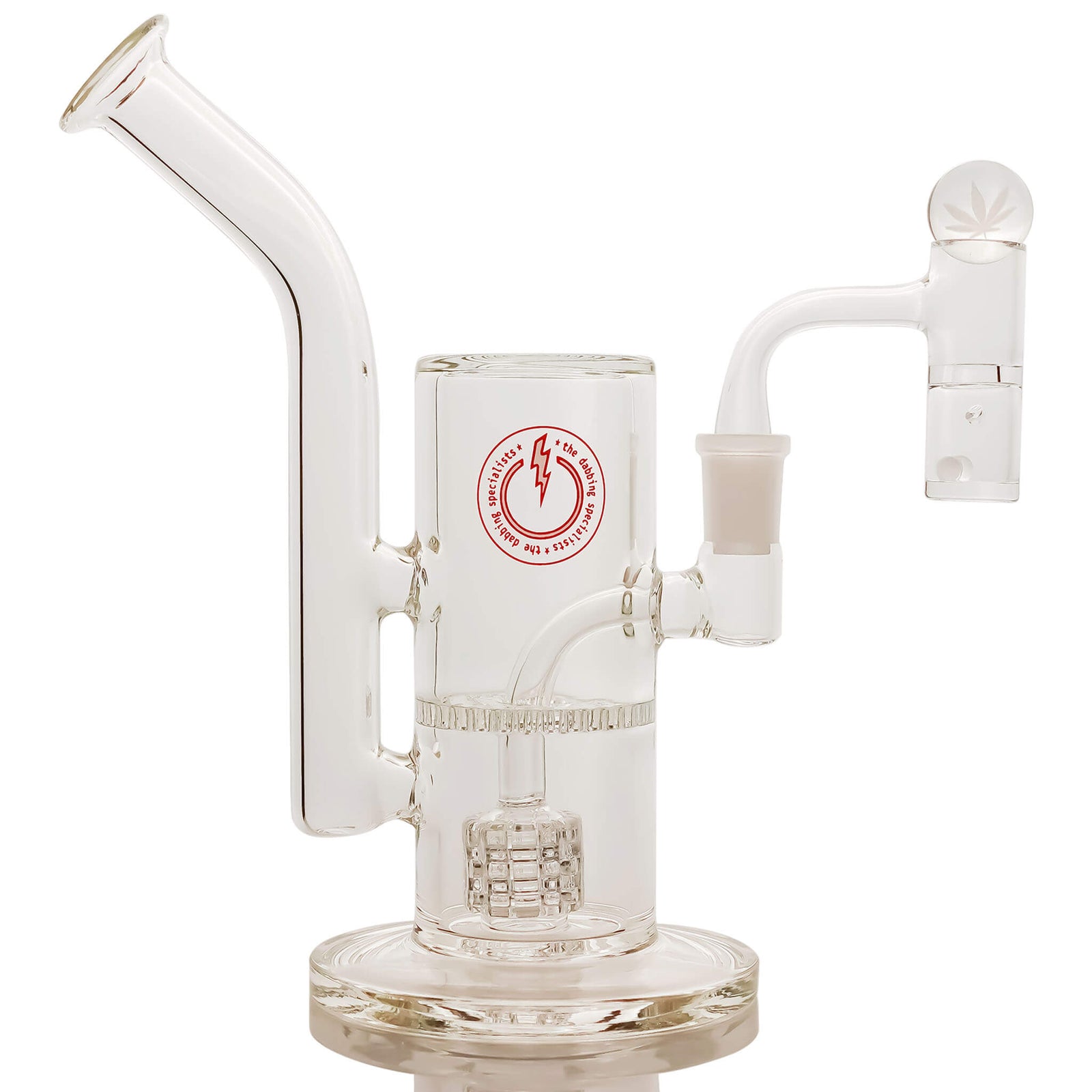 Reborn Mini Dual Bubbler Full Weld Auto Hybrid Kit | In Use Profile View | Dabbing Warehouse