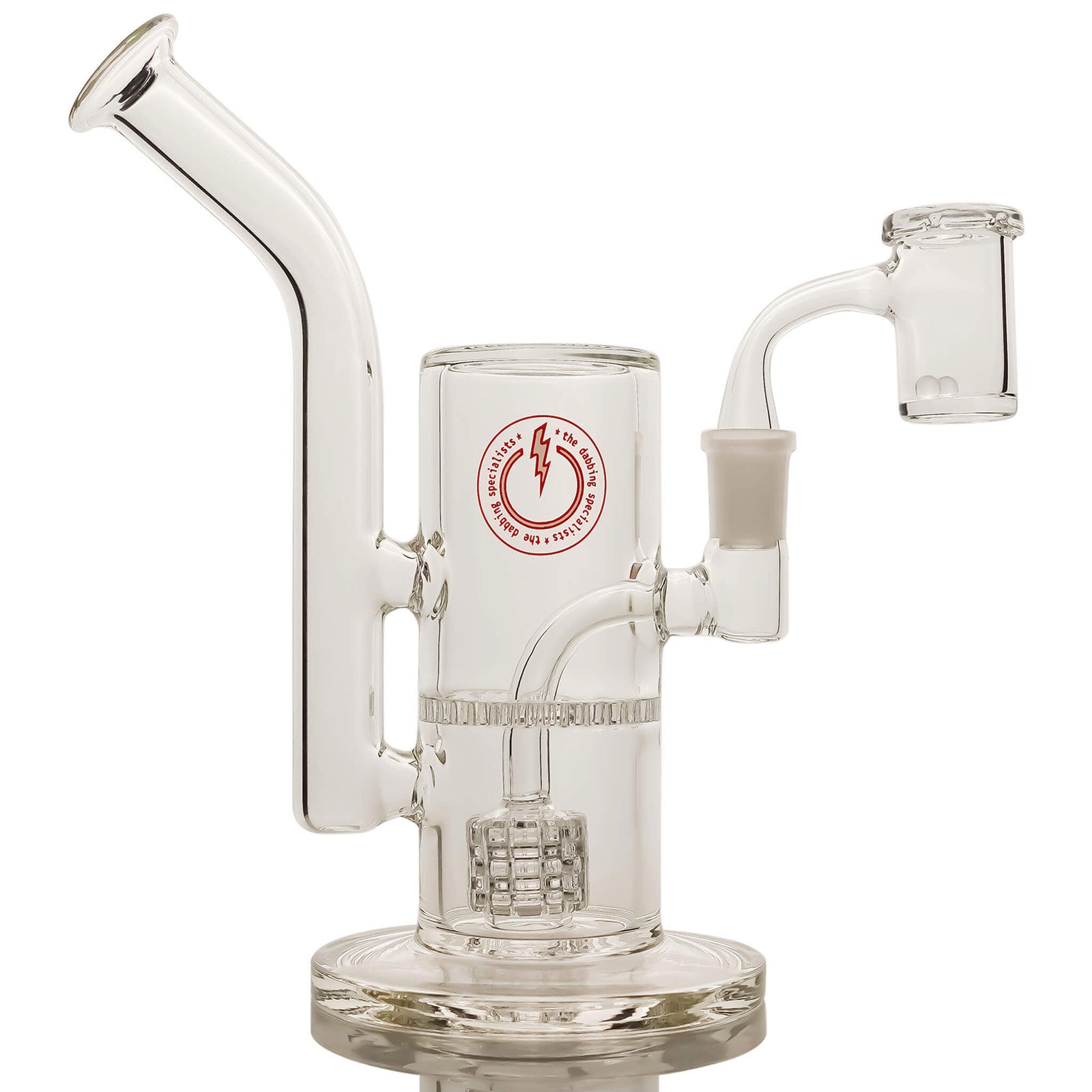 Reborn Mini Dual Bubbler Full Weld 25mm Chip Spinner Kit | Full Kit Profile View | DW