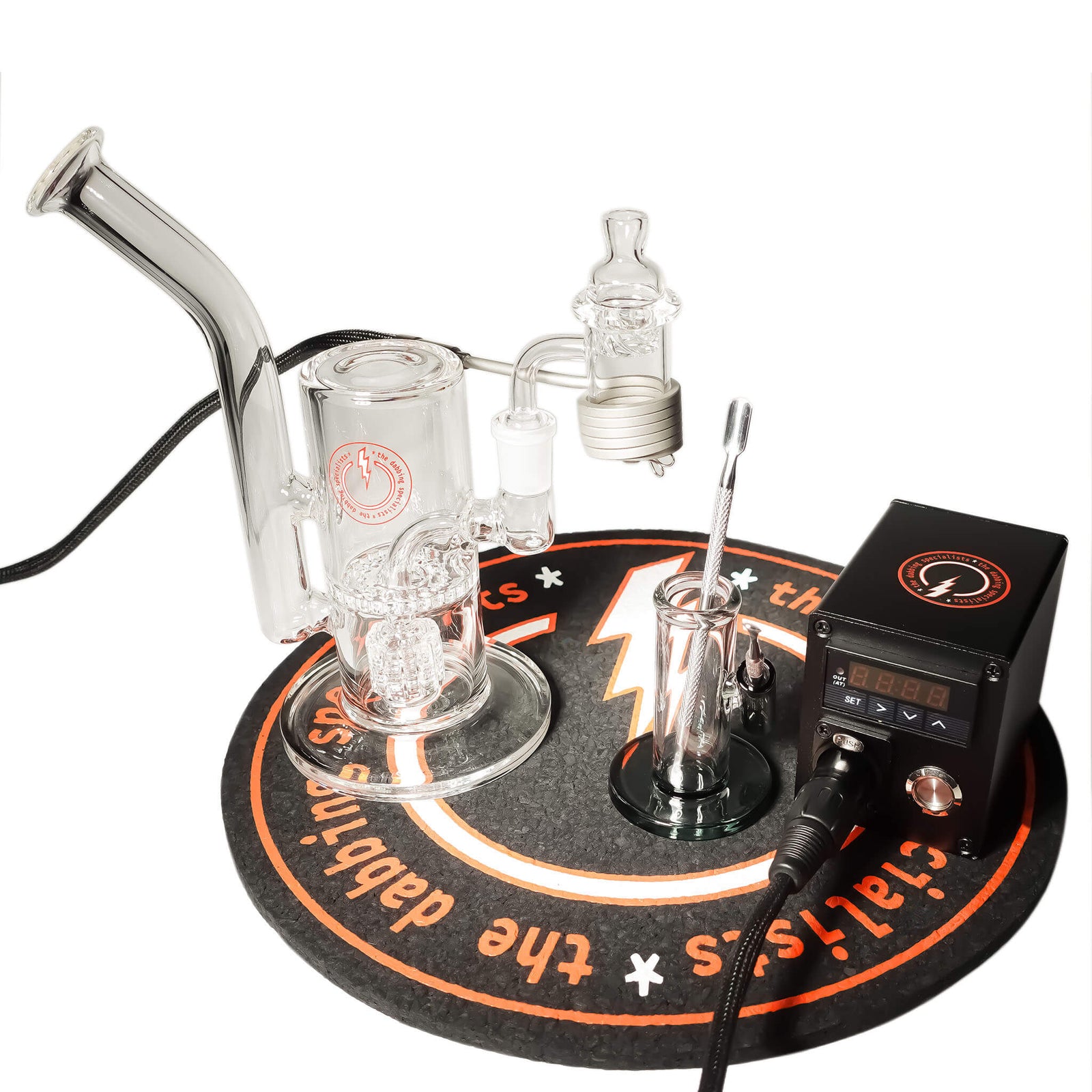 Reborn 25mm E-Banger Deluxe Enail Kit | Black Kit View | Dabbing Warehouse