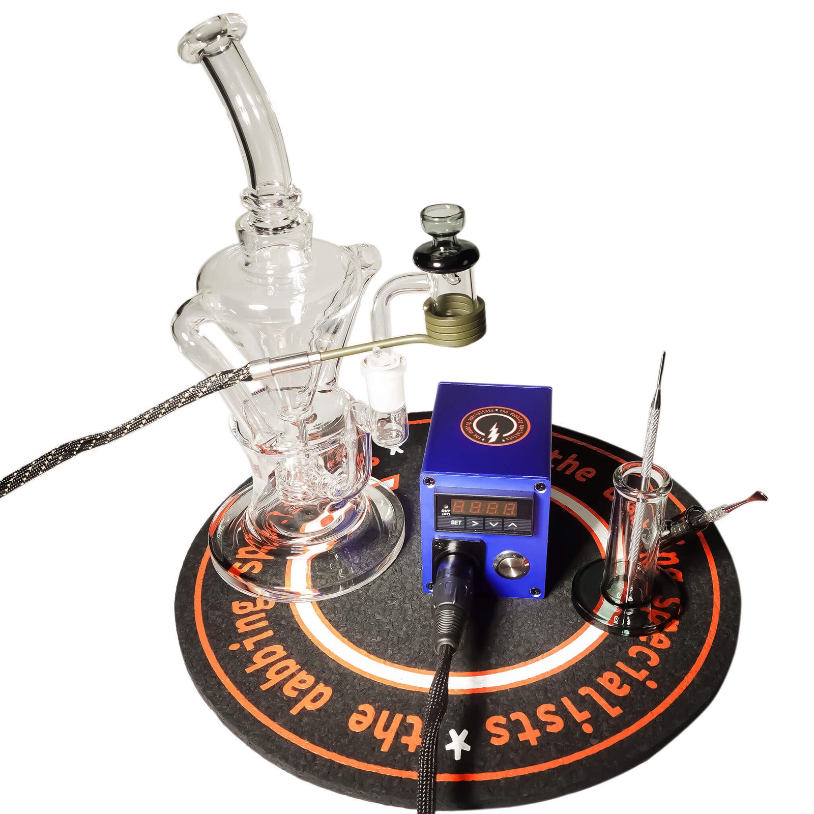 Futurus 20mm E-Banger Deluxe Enail Kit | Blue Kit View | Dabbing Warehouse