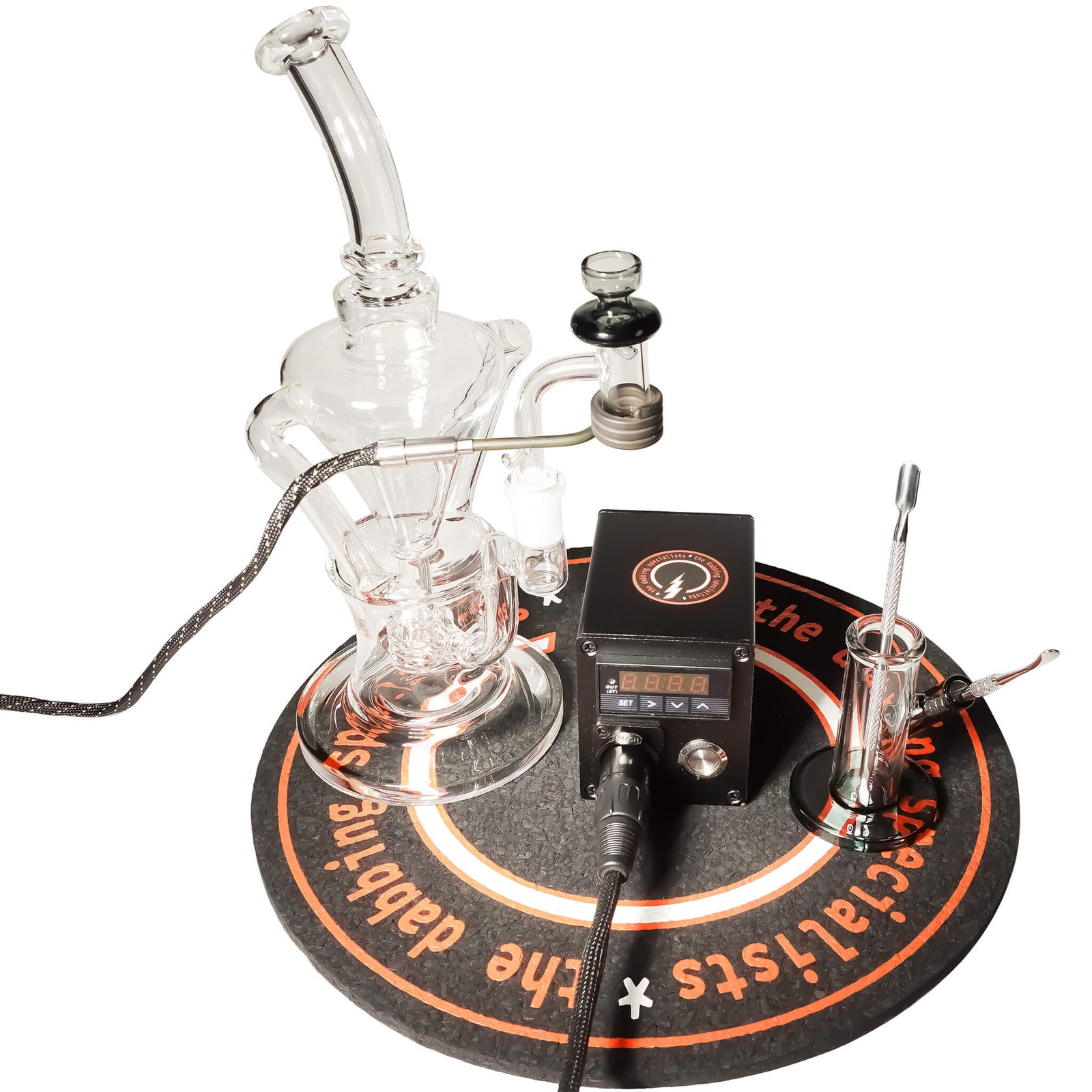 Futurus 16mm E-Banger Deluxe Enail Kit | Black Kit View | Dabbing Warehouse