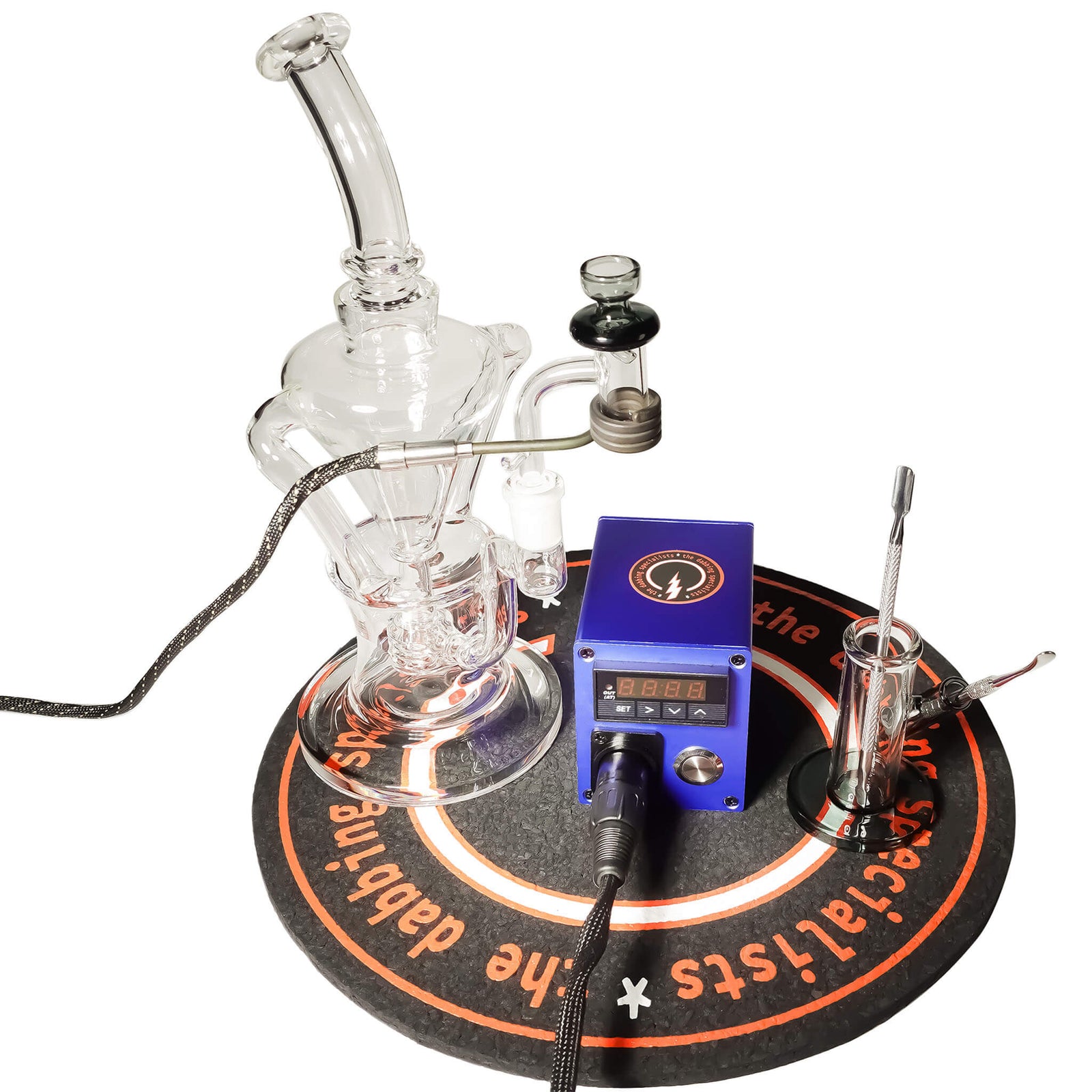 Futurus 16mm E-Banger Deluxe Enail Kit | Black Kit View | Dabbing Warehouse