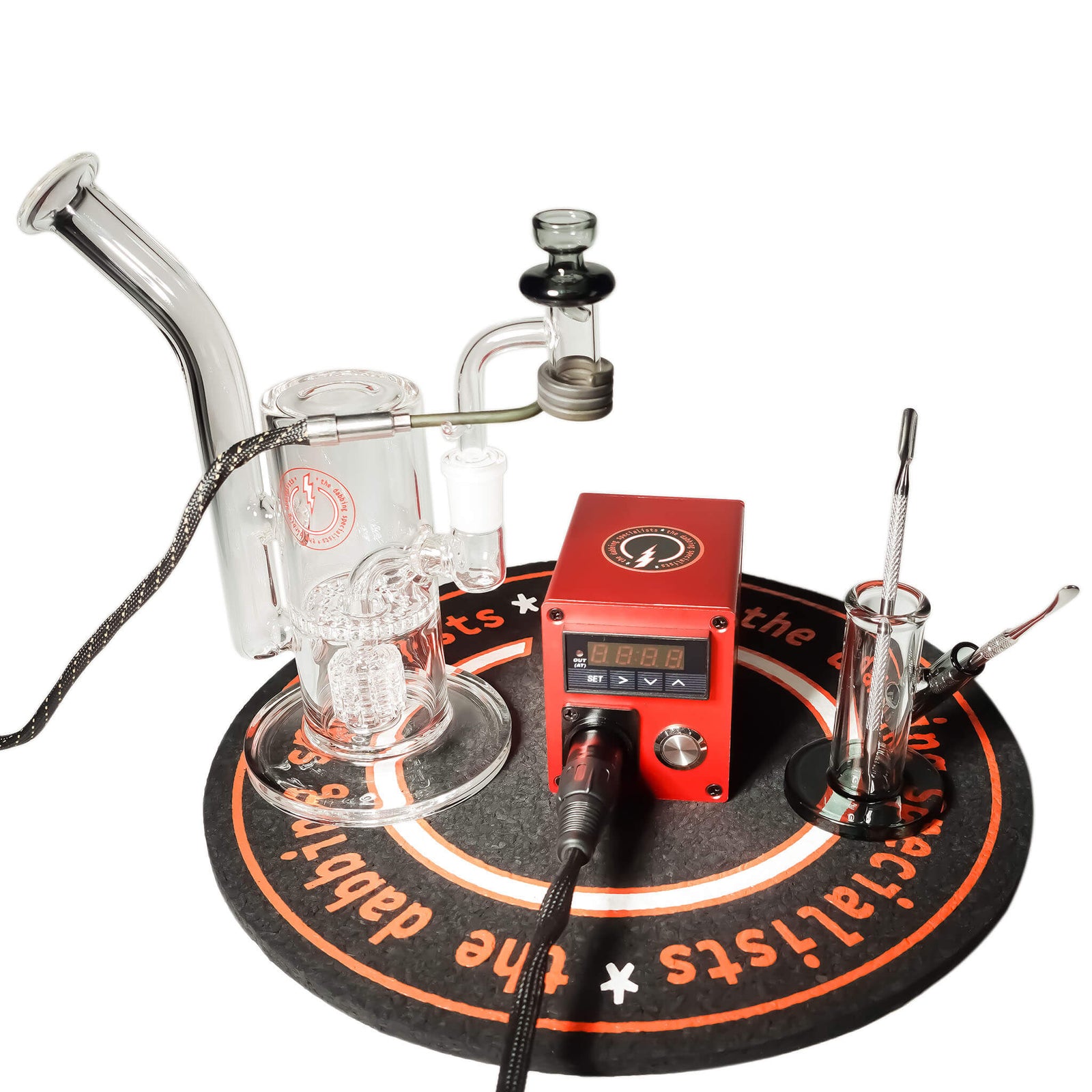 Reborn 16mm E-Banger Deluxe Enail Kit | Red Enail Kit View | Dabbing Warehouse