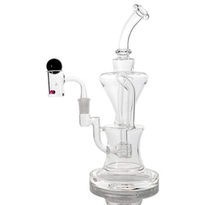 Futurus Recycler 25mm Auto-Spinner Dab Kit | Ruby Terp Pearls View | the dabbing specialists