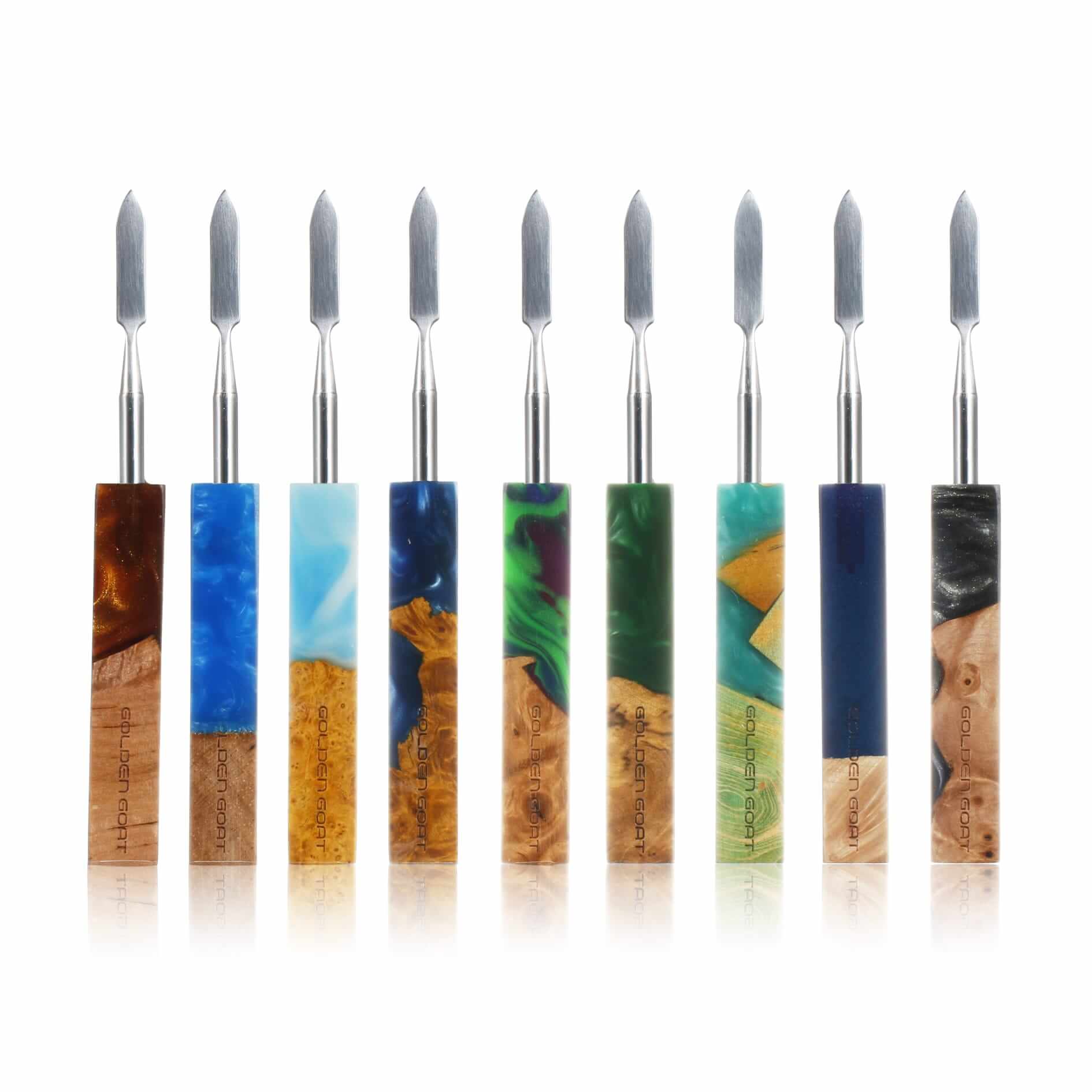 Pointed Blade Titanium Dabber Tool | Whole Selection View | Dabbing Warehouse