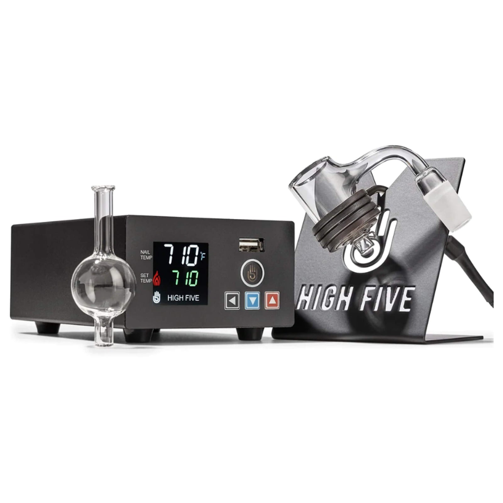 High Five Vape LCD E-Nail E-Banger Kit | E-Nail Kit View Profile | Dabbing Warehouse
