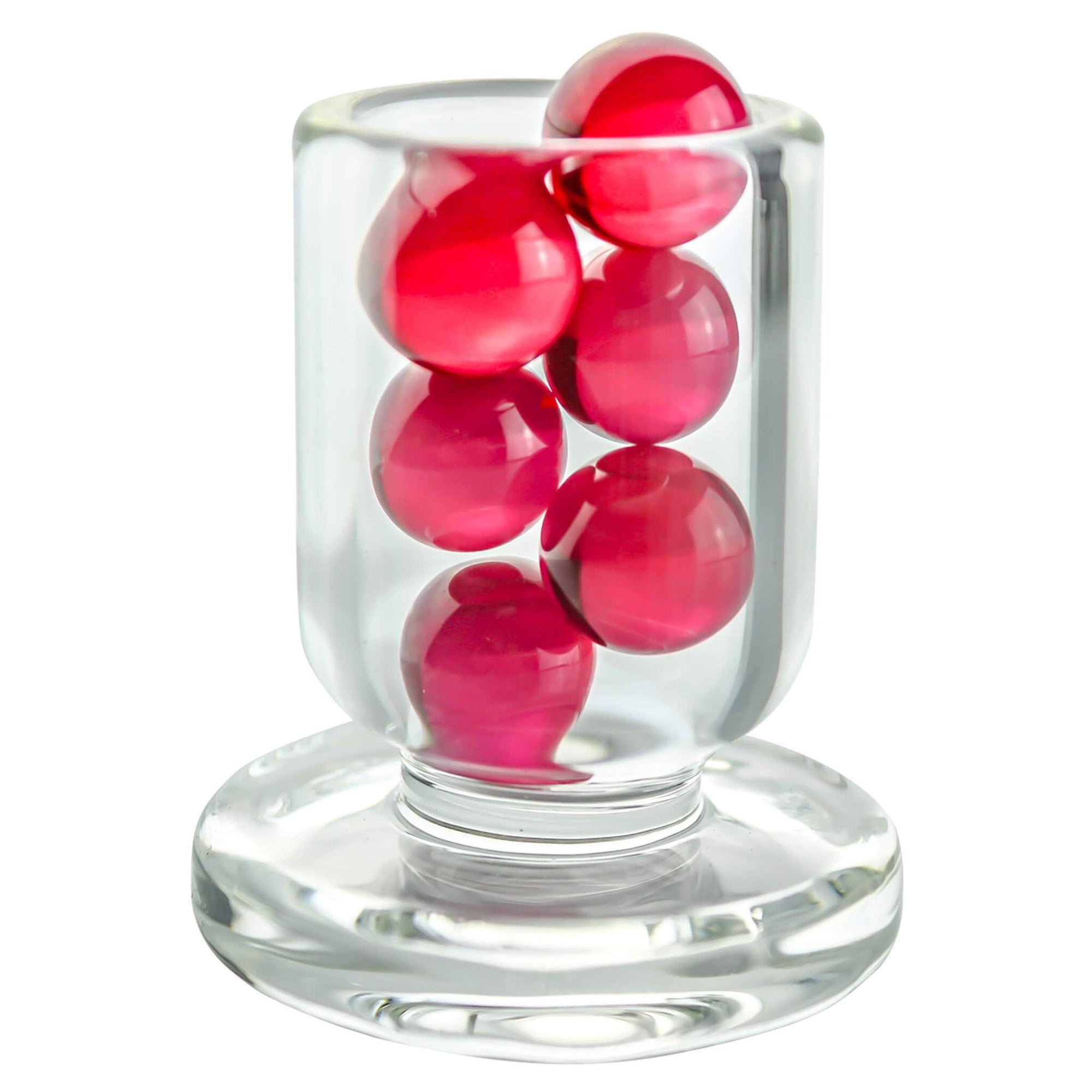 10mm Terp (Dab) Pearls-Ruby | In Cup | Dabbing Warehouse