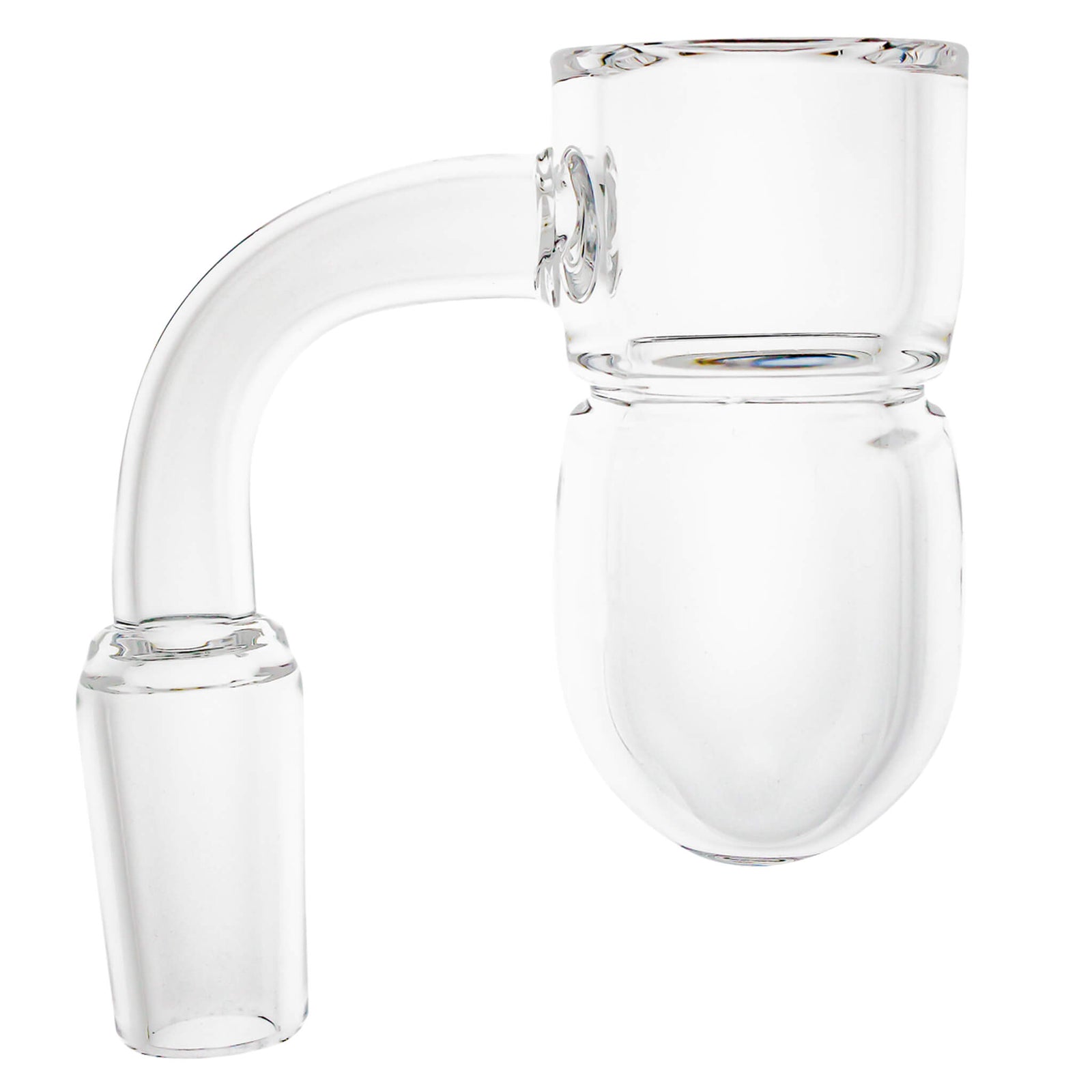 25mm Round Bottom Splash Guard Banger | Profile View | DW