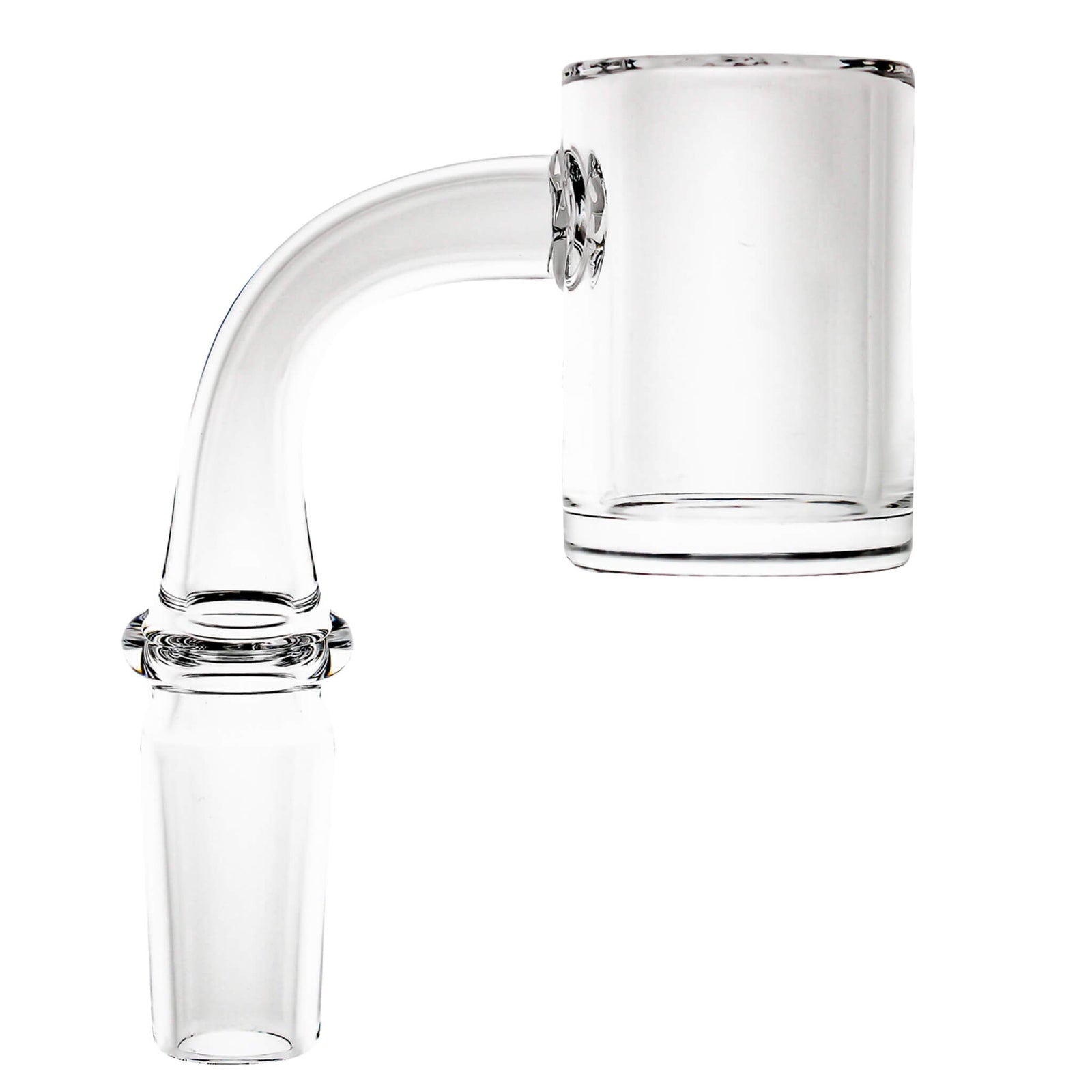 25mm Handmade Joint Banger | Beveled Edge | Clear Bottom | Profile View | DW