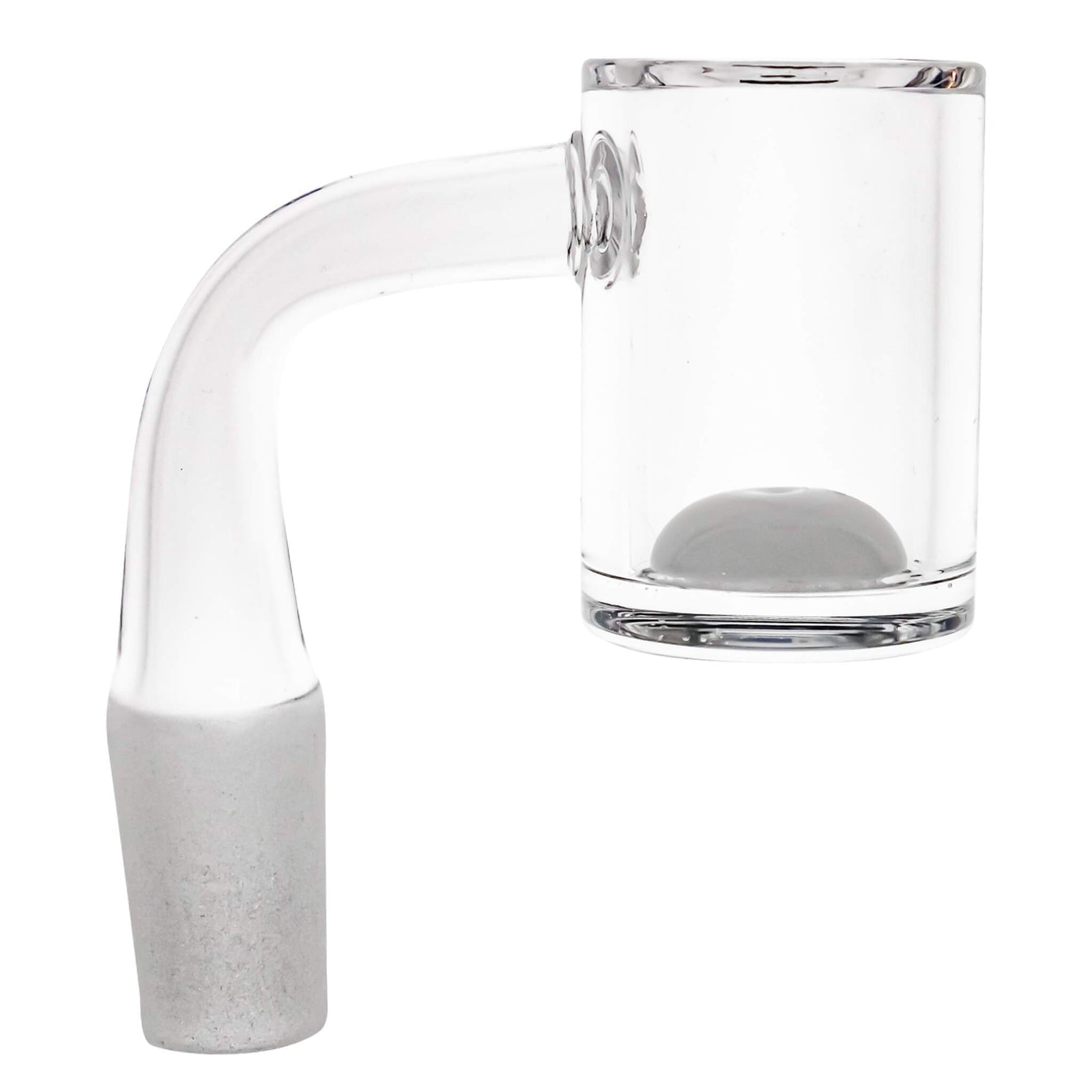 25mm Pitcher's Mound Quartz Banger | Profile View | DW