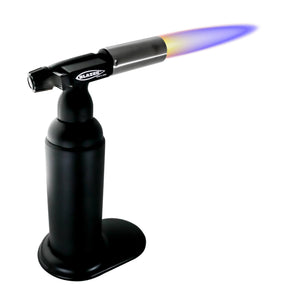 Blazer Big Shot Torch | Black View With Flame | Dabbing Warehouse