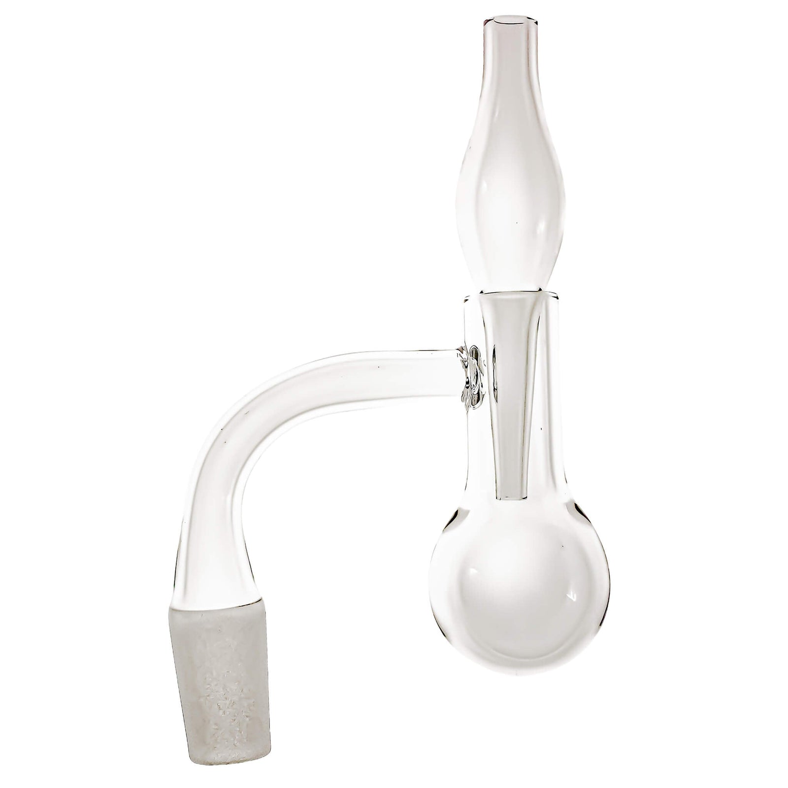 14mm Cold Start Banger Combo Pack | Cold Start Kit Profile View - Pearl | the dabbing specialists