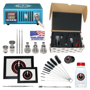 The Complete TDS Dabbing Enail Kit - Deluxe Version | Blue Kit View | Dabbing Warehouse