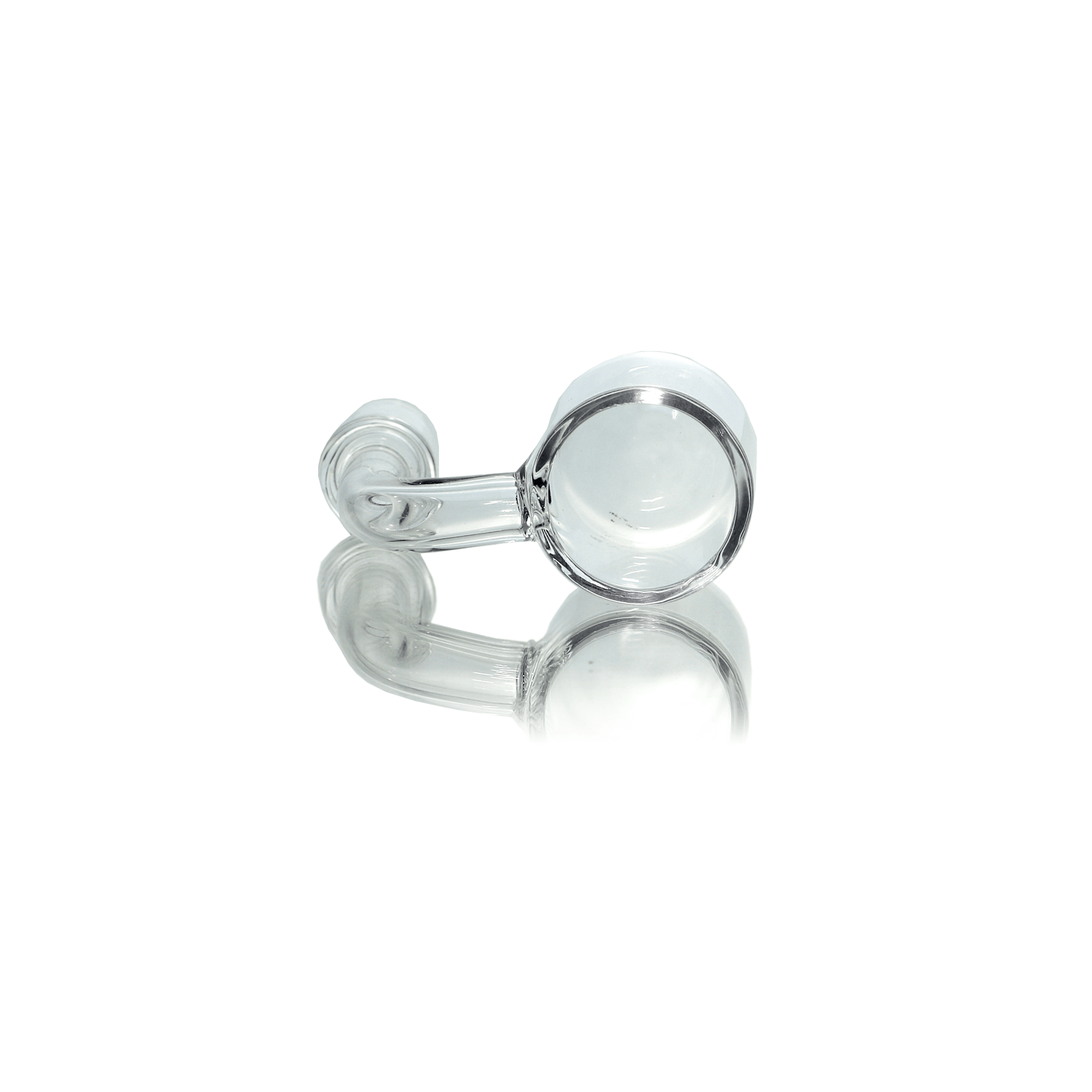 25mm Flat Top Quartz Banger | Rounded Bottom | Insert Cup | DW