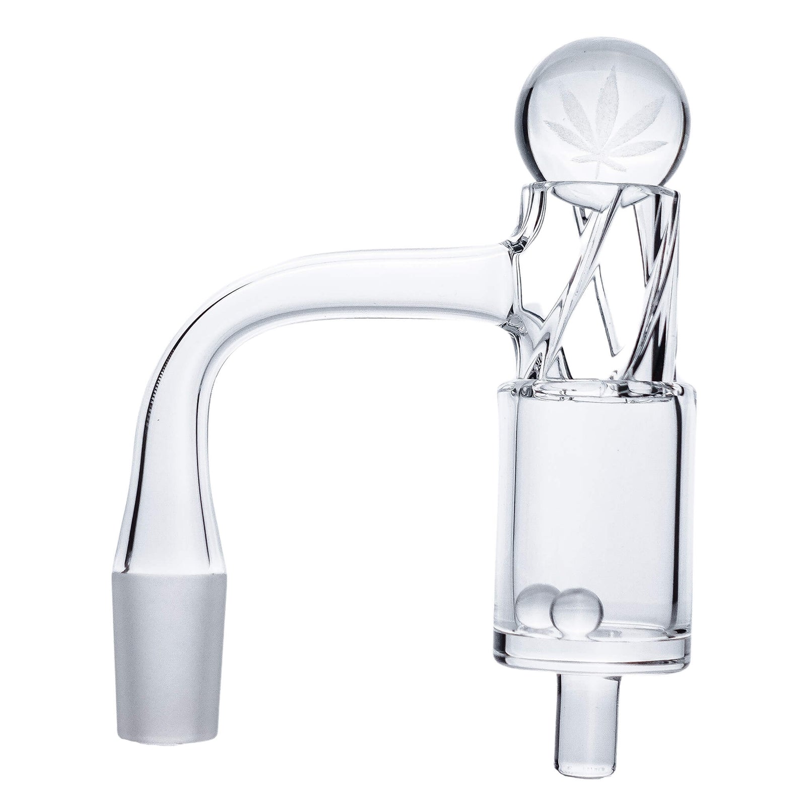 Full Weld 25mm Cyclone E-Banger Kit | Complete Profile View | the dabbing specialists