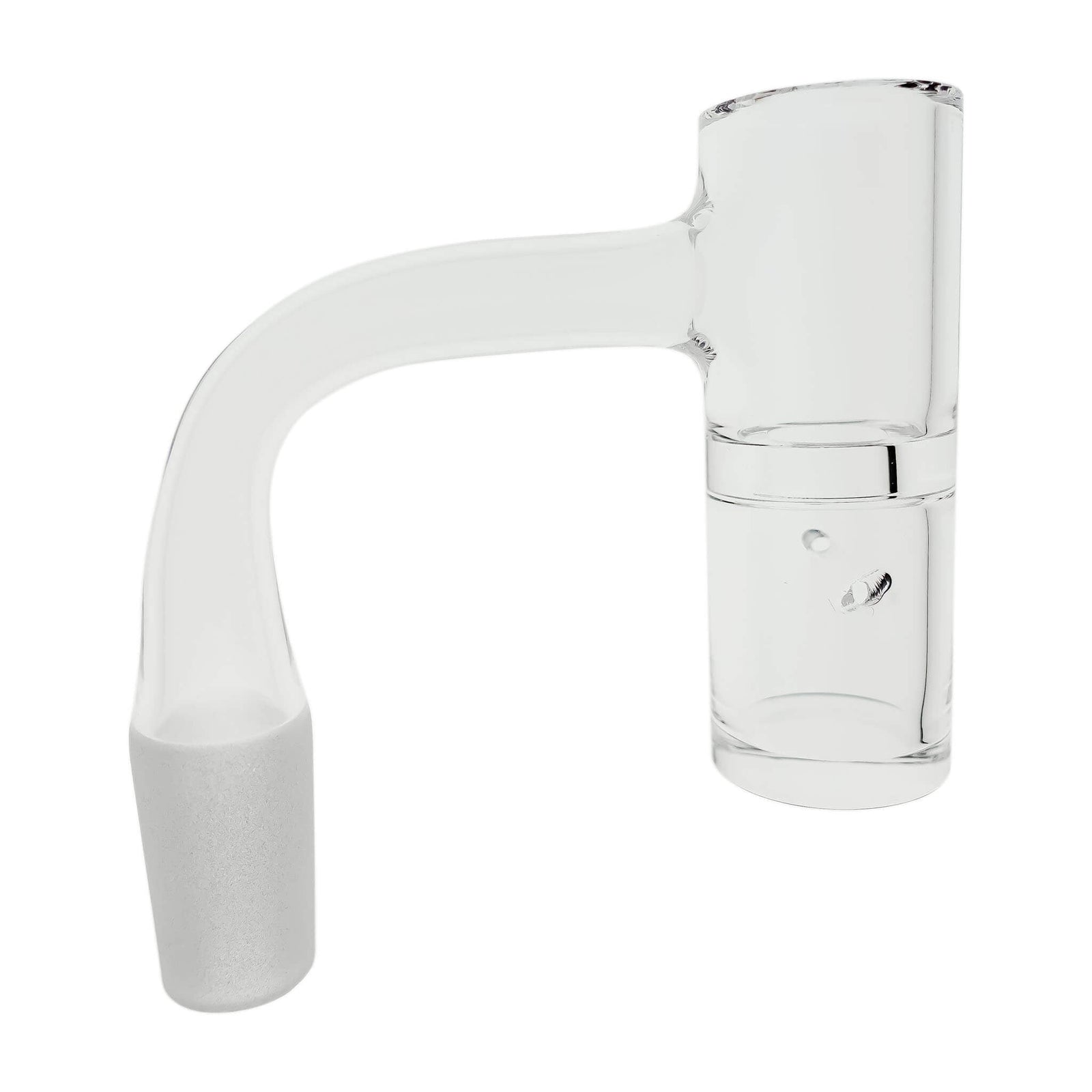 Full Weld Auto Hybrid Splash Guard Banger | Profile View | Dabbing Warehouse