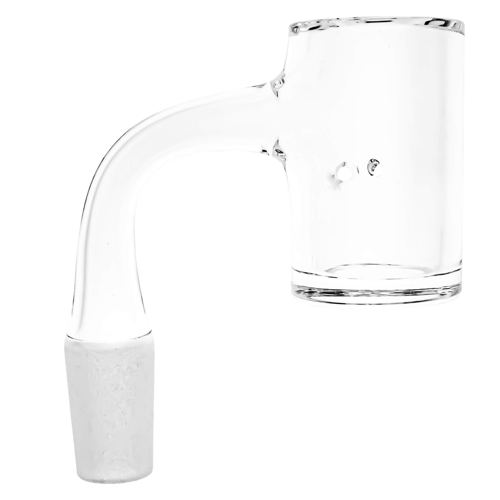 Full Weld 25mm Auto-Spinner Quartz Banger | Profile View | Dabbing Warehouse