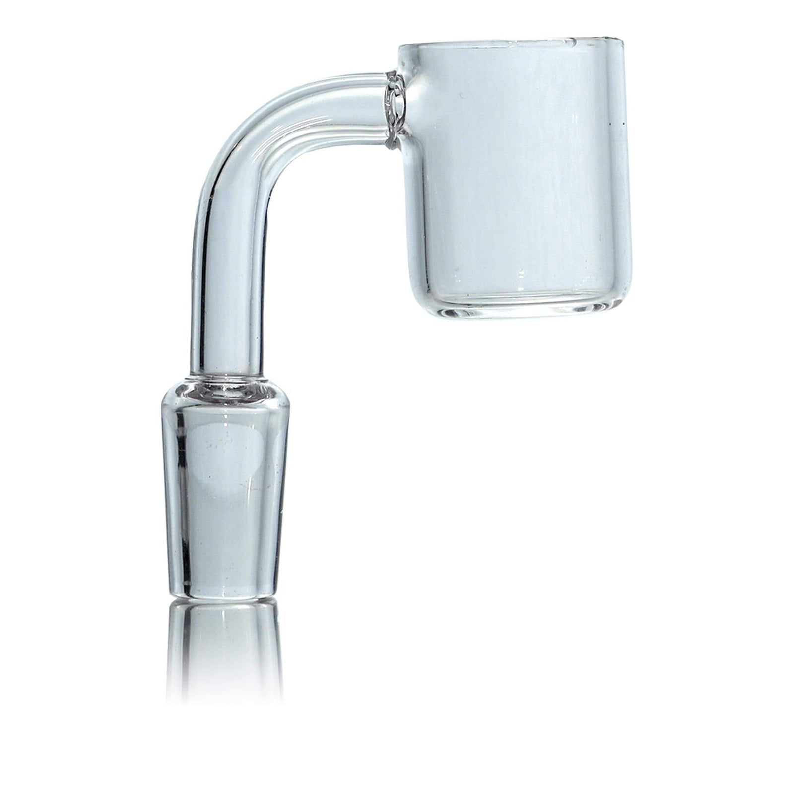 25mm Flat Top Quartz Banger | Rounded Bottom | Insert Cup | DW